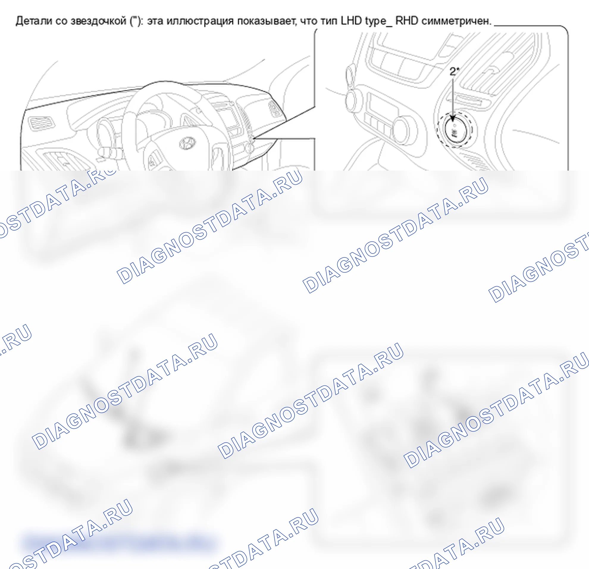 Компоненты и их расположение. Hyundai ix35 EL