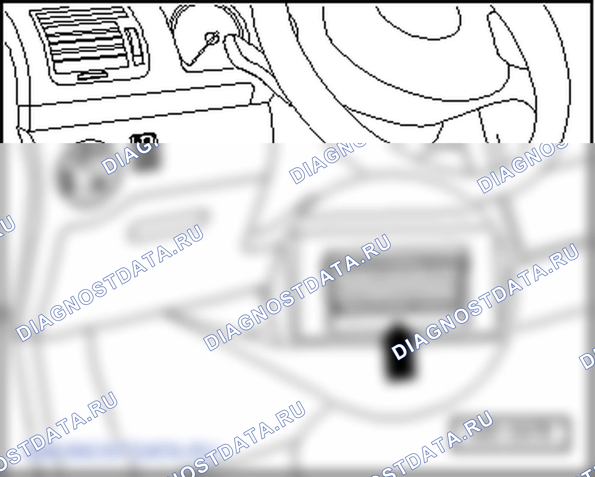 Электрические и электронные компоненты и их расположение. SEAT Alhambra I