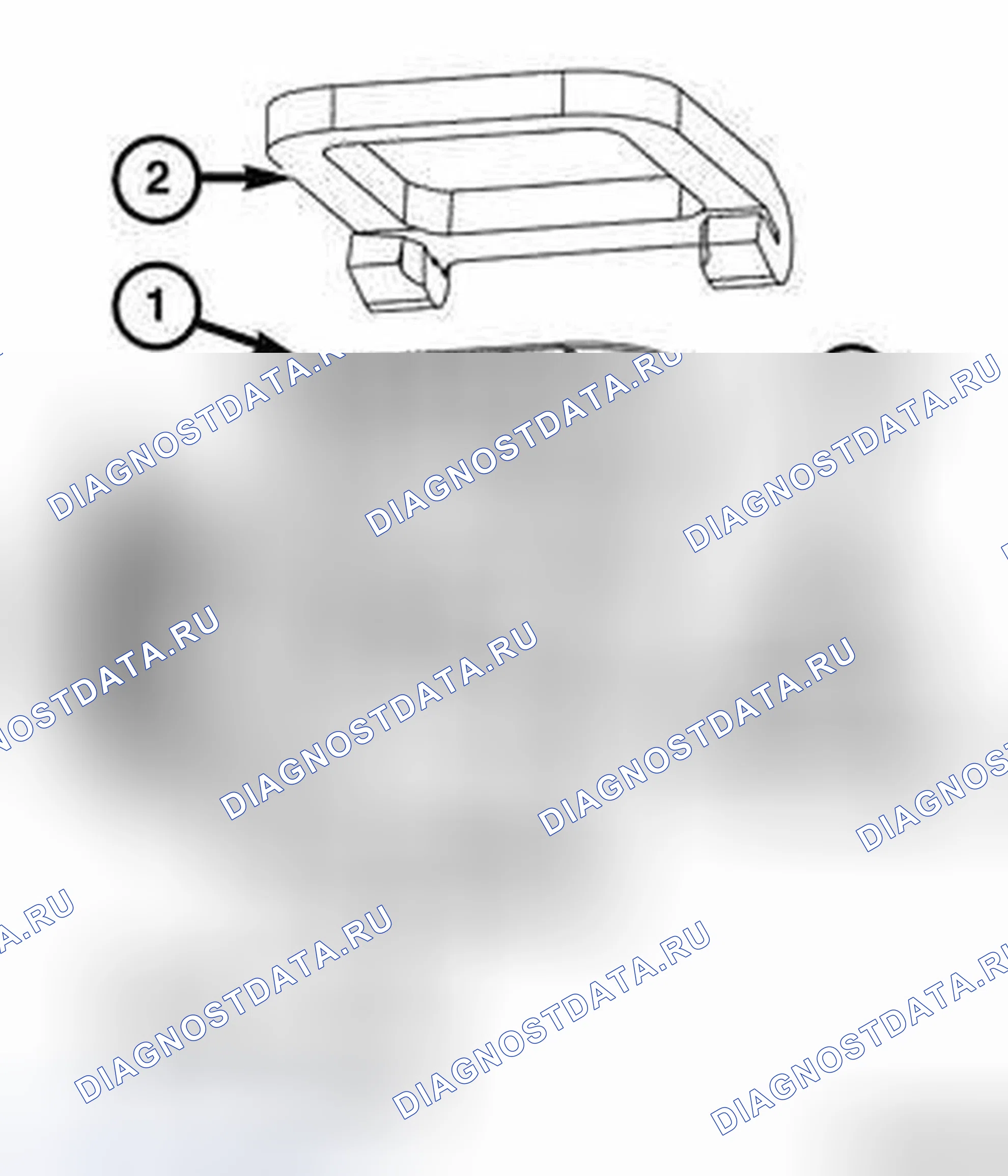 Рис. 66: КОРПУС-ВОЗДУХОЗАБОРНИК. Dodge Dart PF