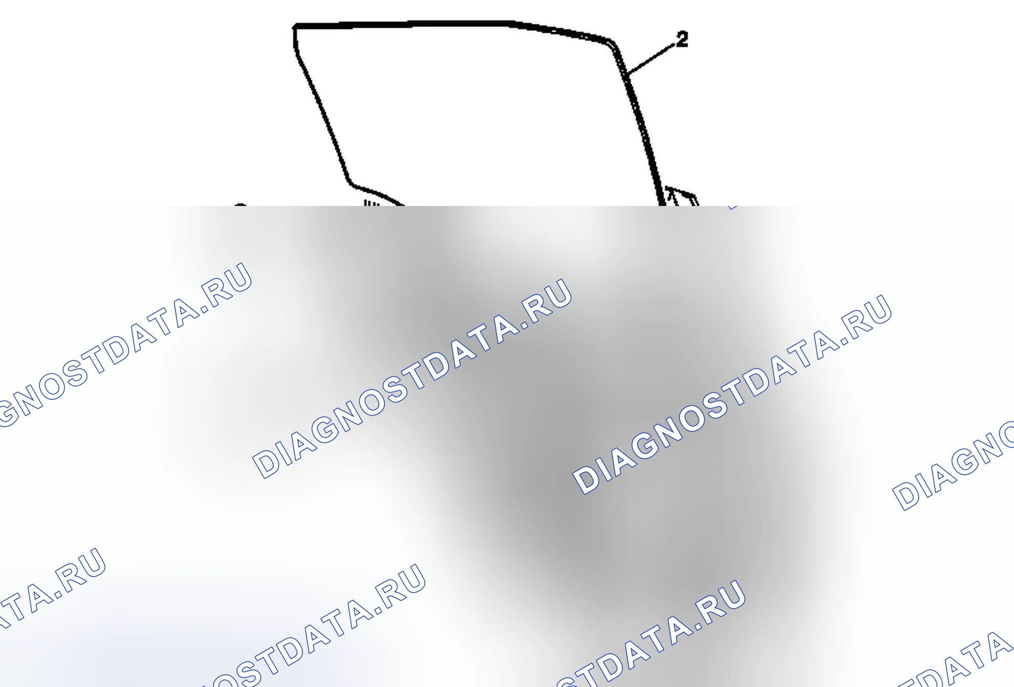 Рис. 5: Замена окна задней боковой двери. Chevrolet Equinox II