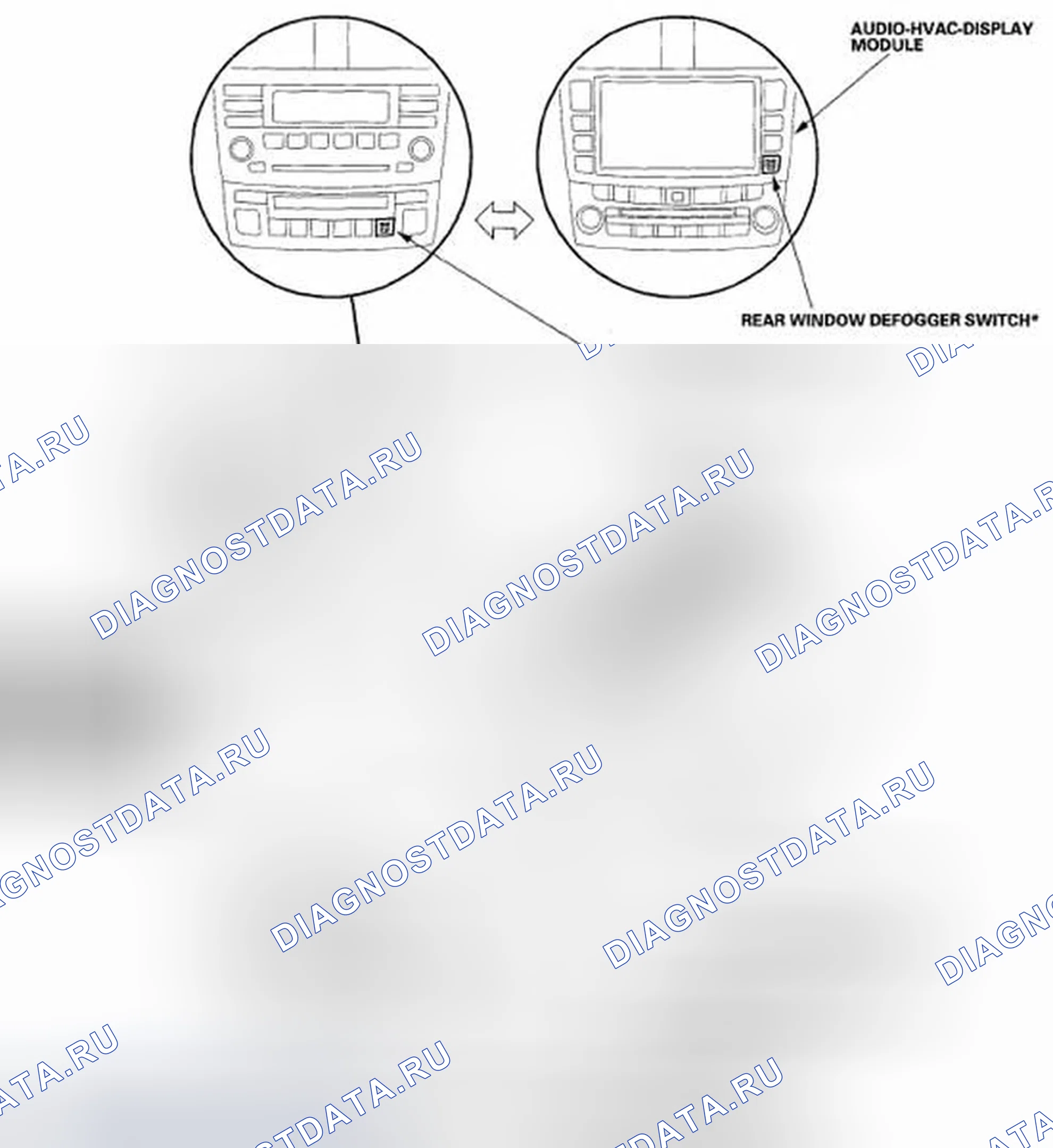 Рис. 1: Указатель расположения компонентов. Acura TSX I