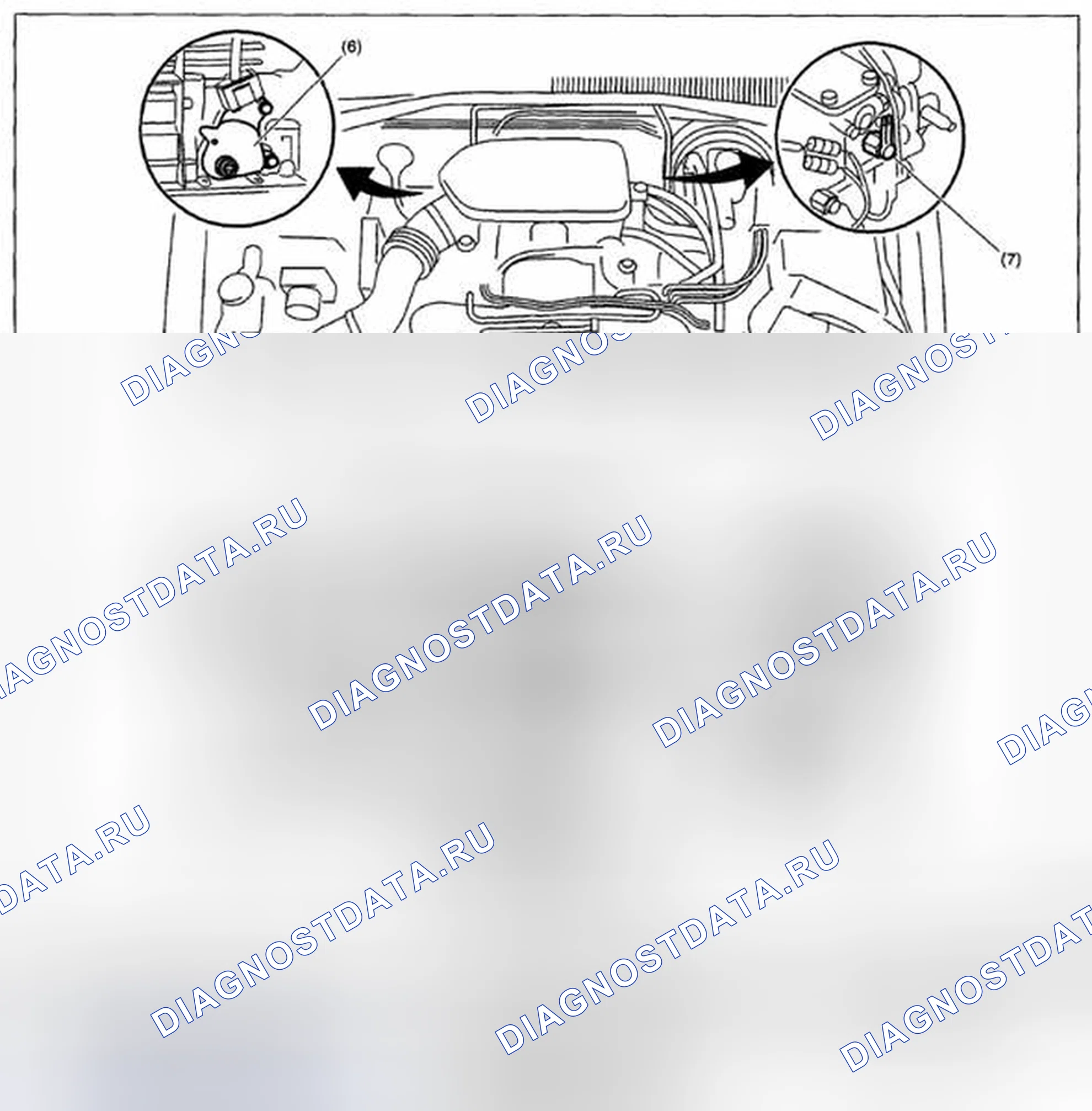 Рис. 42: РАСПОЛОЖЕНИЕ. Subaru Impreza WRX STI GR