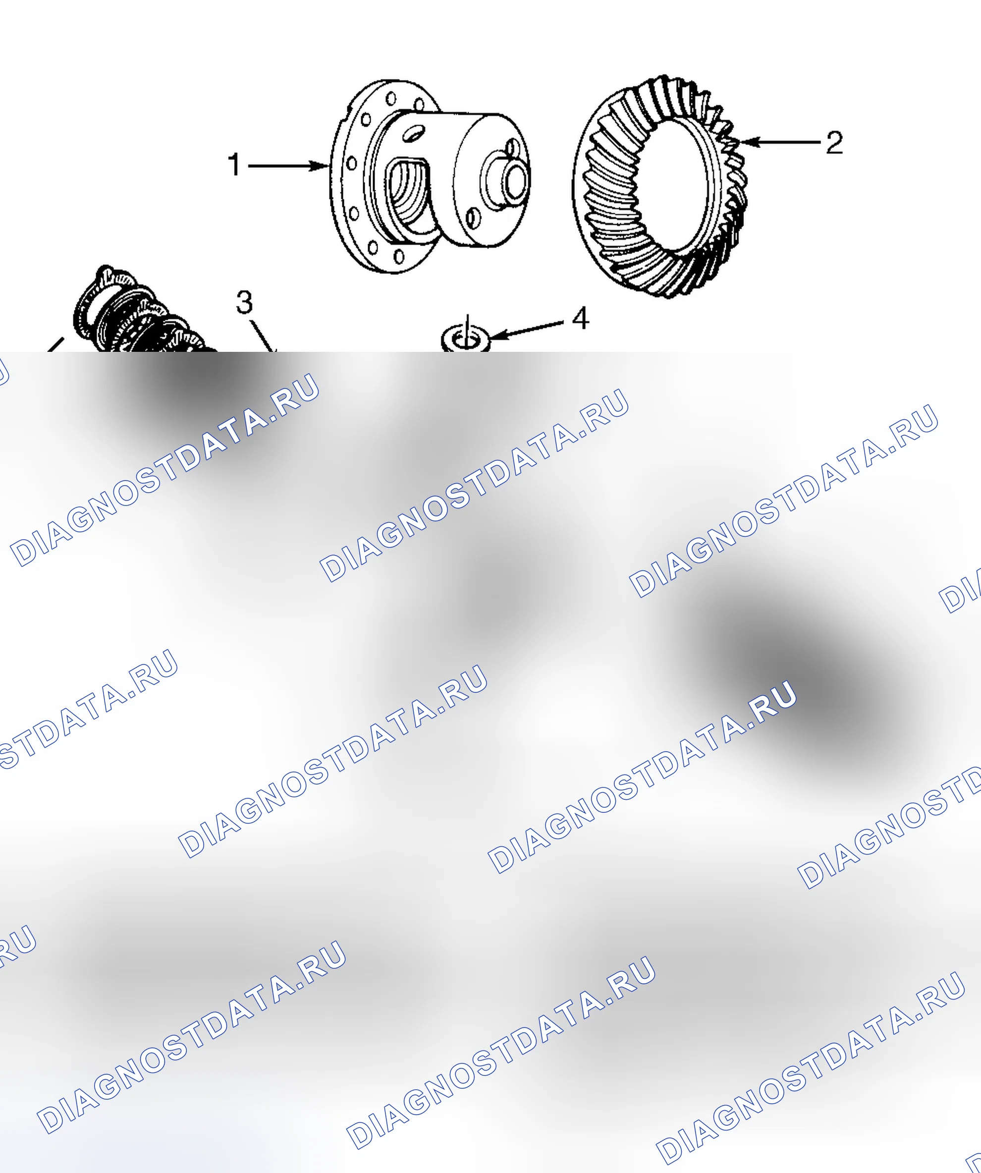 Рис. 1: Разборка. Dodge Dakota WS 