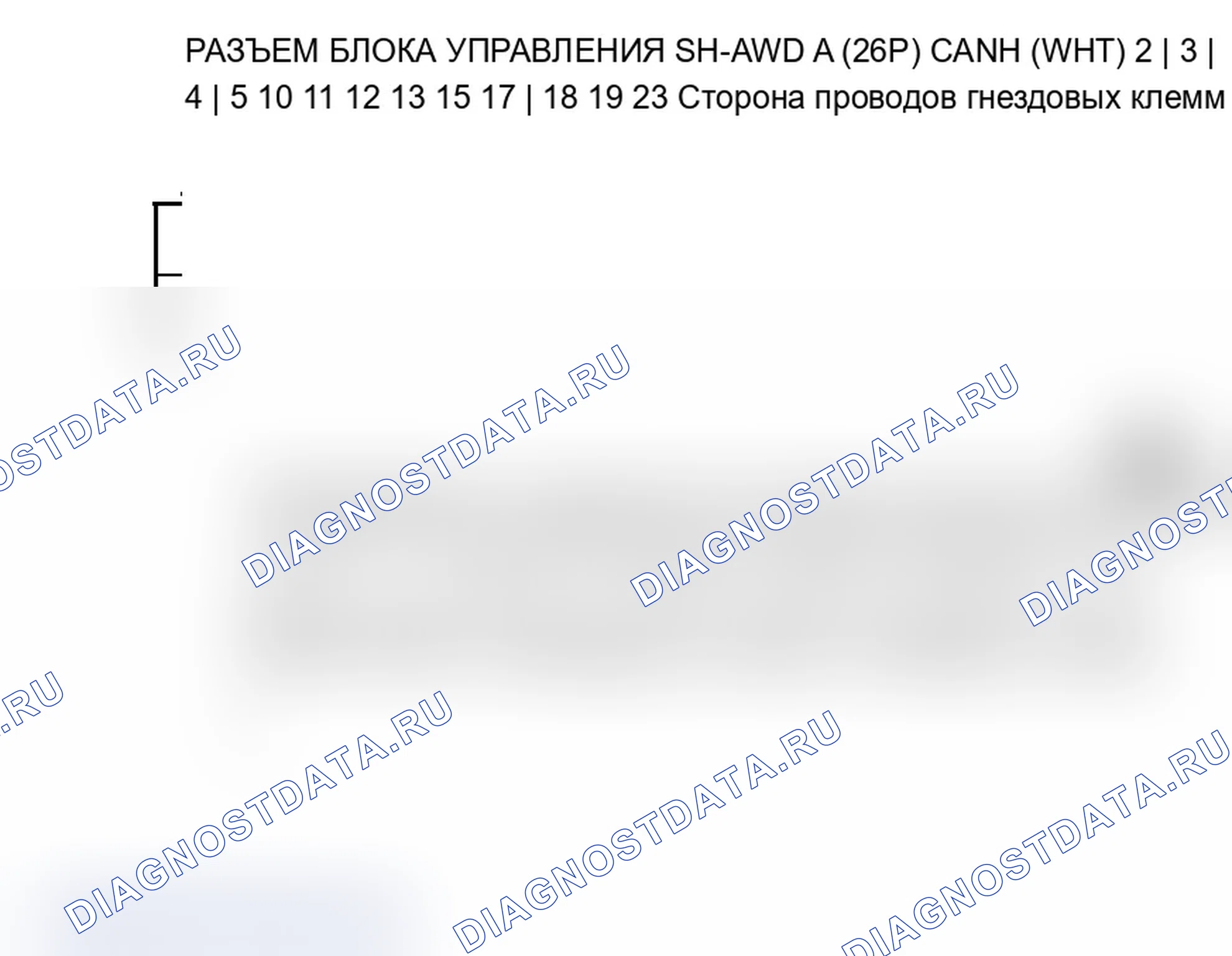 Рис. 126: U0114 расшифровка кода ошибки: неисправность F-CAN (блок управления блок управления силовым агрегатом (PCM) (блок управления силовым агрегатом)-SH-AWD). Acura RL II рестайлинг