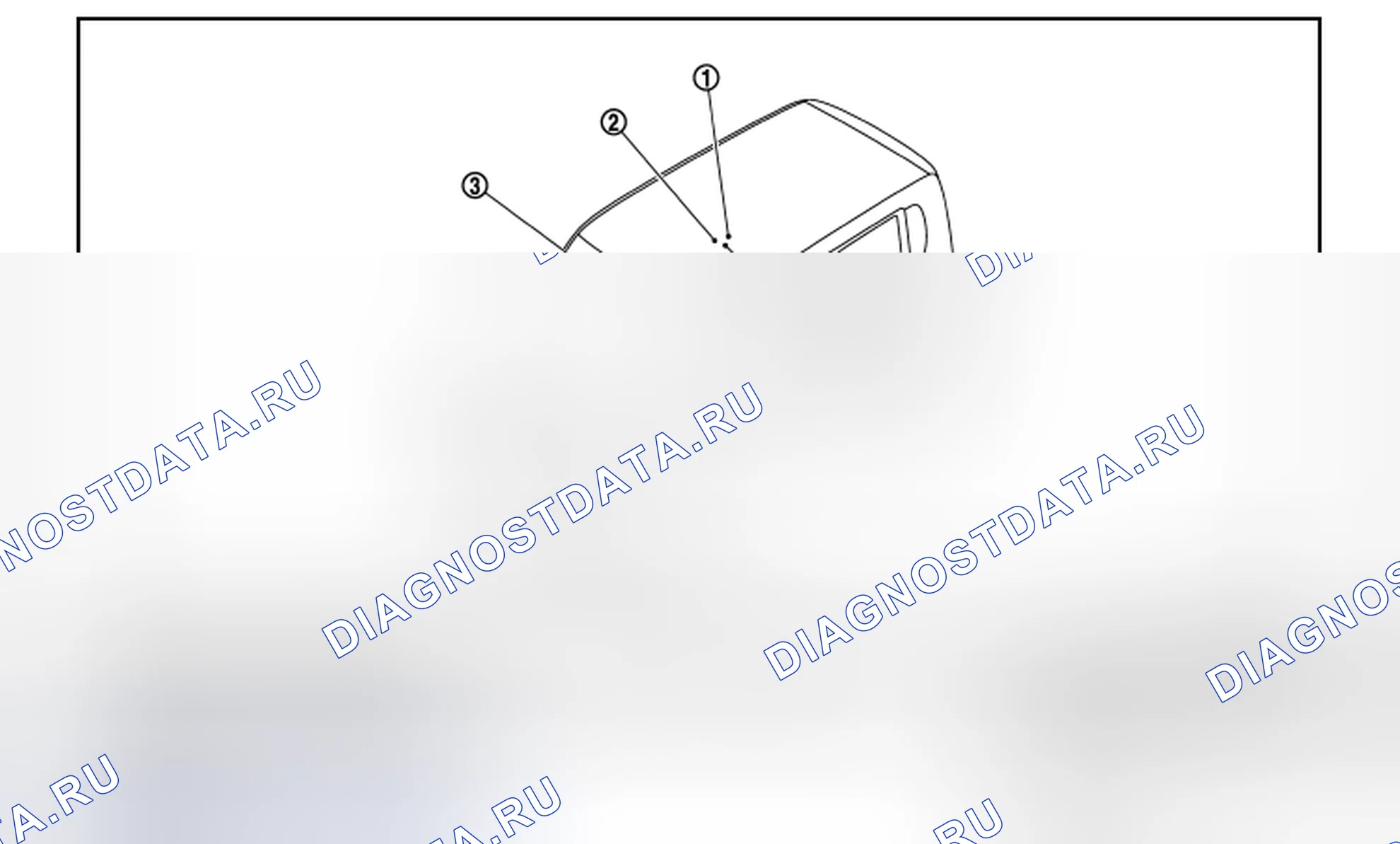 Рис. 9: Расположение компонентов. Nissan Cube III