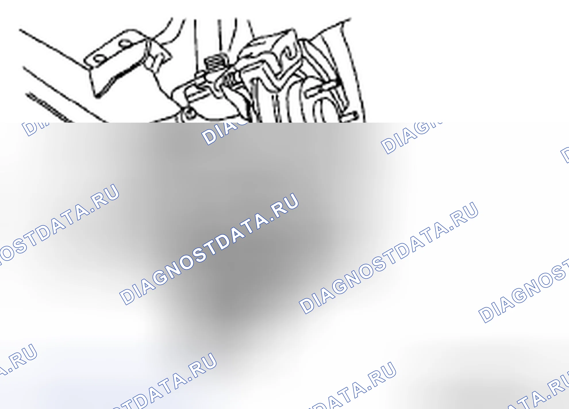 Рис. 9: Примечание по снятию задней консоли. Honda CR-V II рестайлинг
