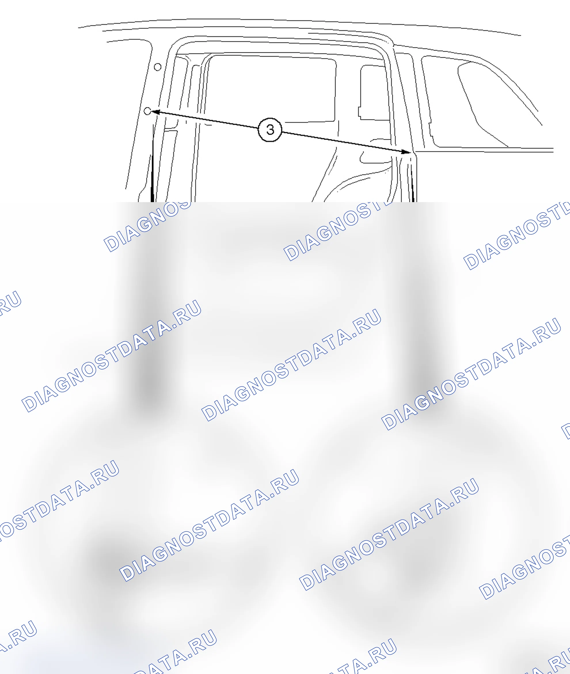 Замена средней стойки снаружи. Opel Zafira B