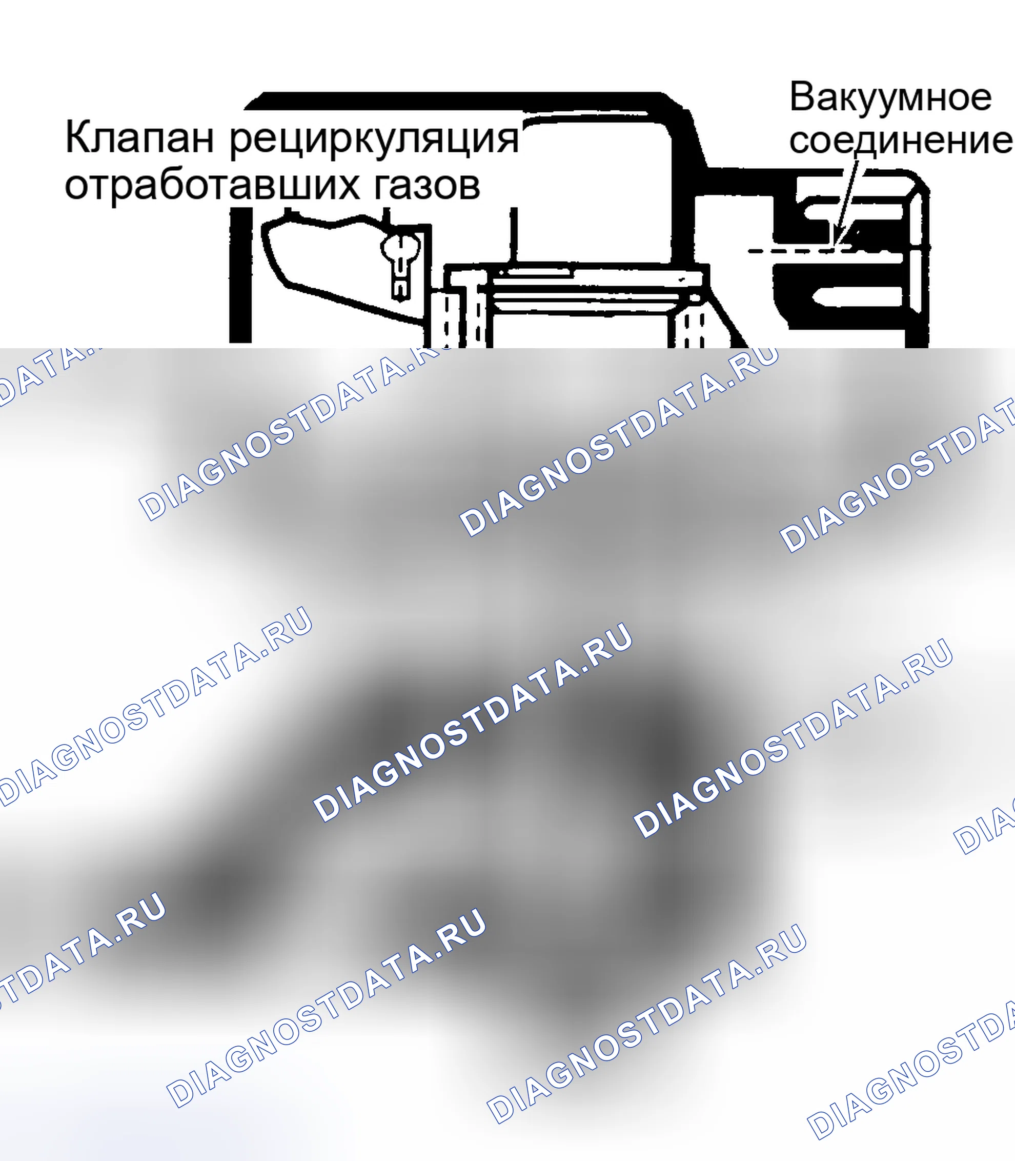 Рис. 12: Встроенный электронный клапан рециркуляция отработавших газов. Hyundai IONIQ 6 I