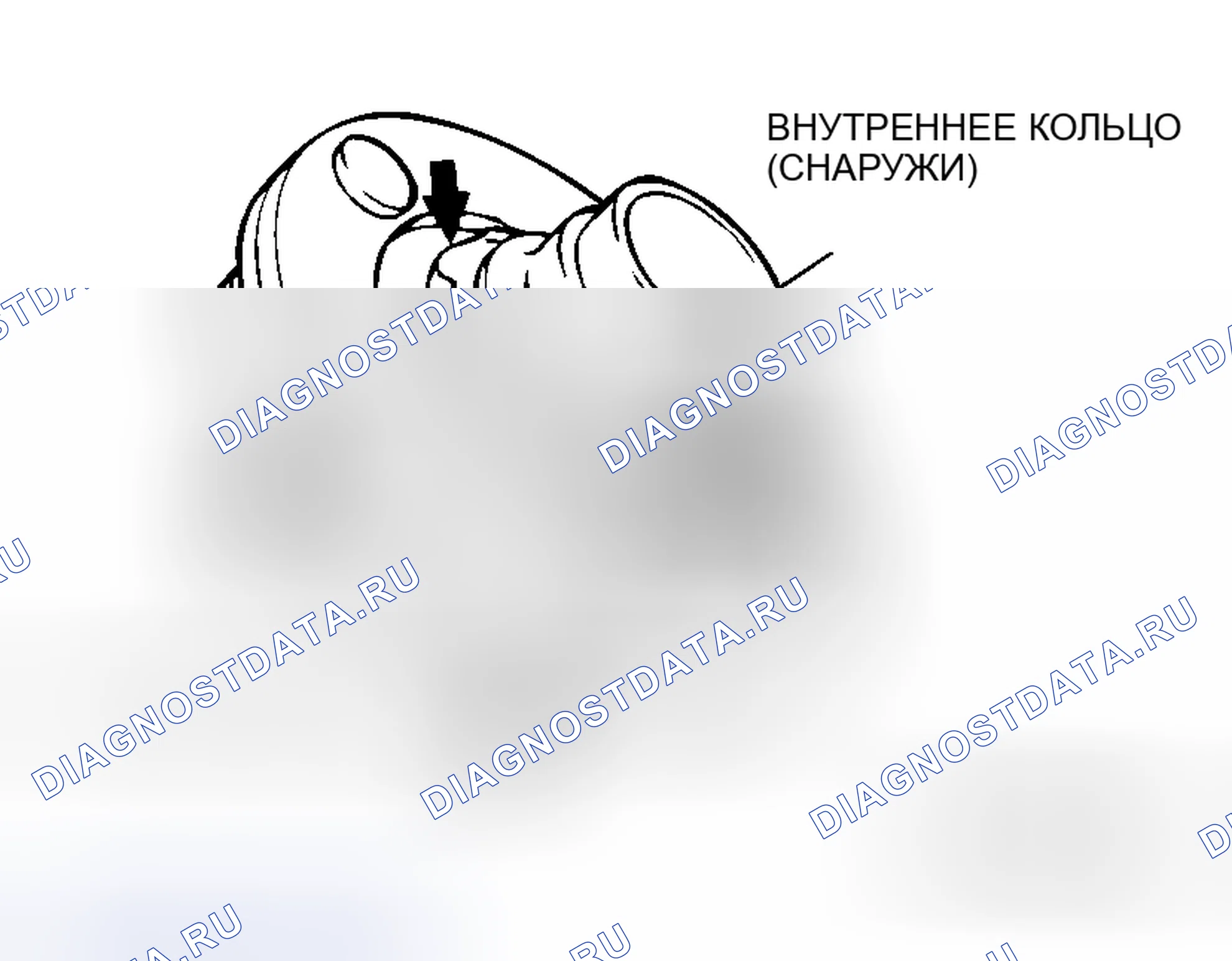 Рис. 12: <<B>> СНЯТИЕ ПОДШИПНИКА КОЛЕСА. Honda Envix I
