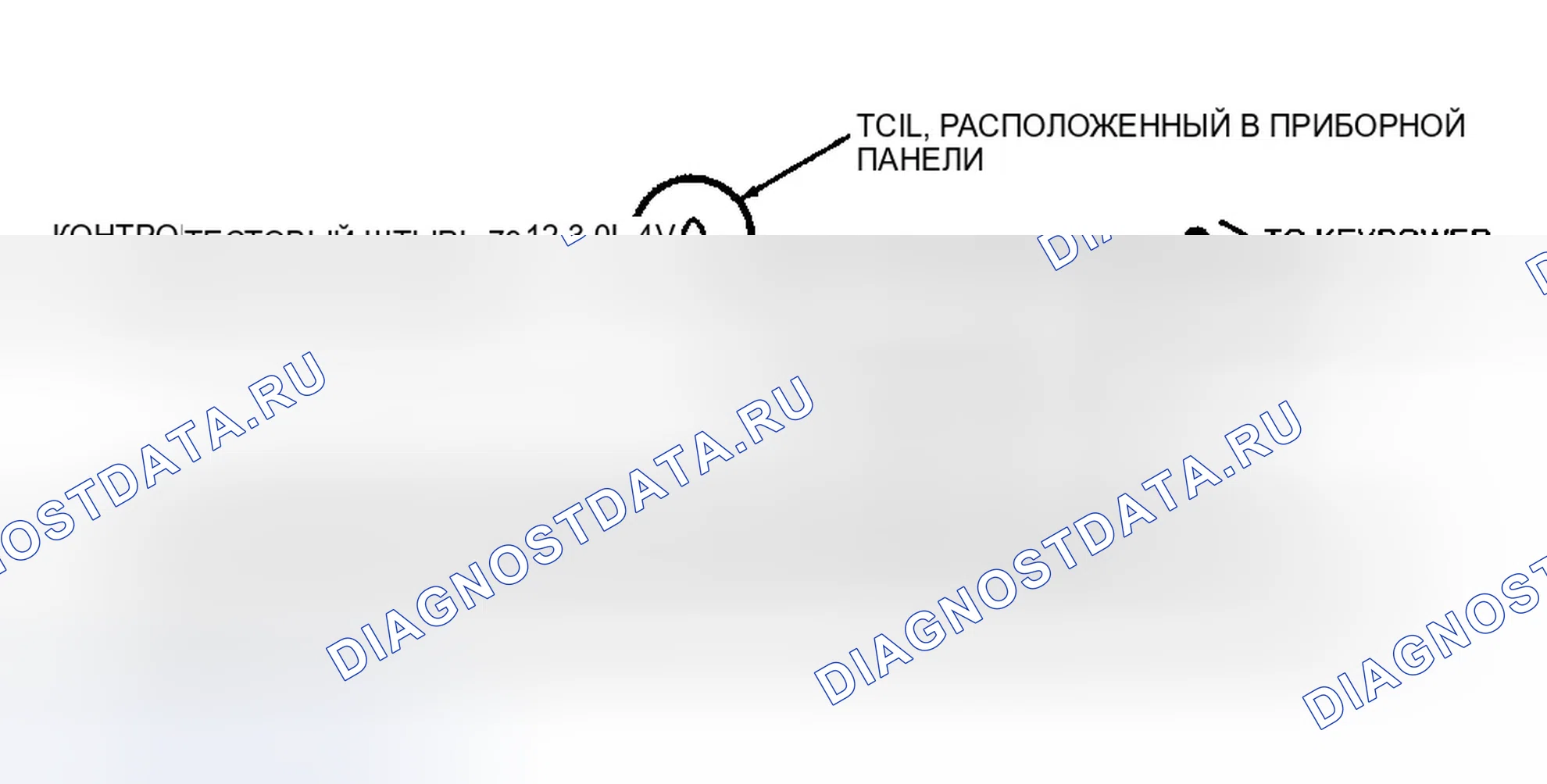 Рис. 84: Принципиальная схема TCIL и TCS. Ford Taurus III