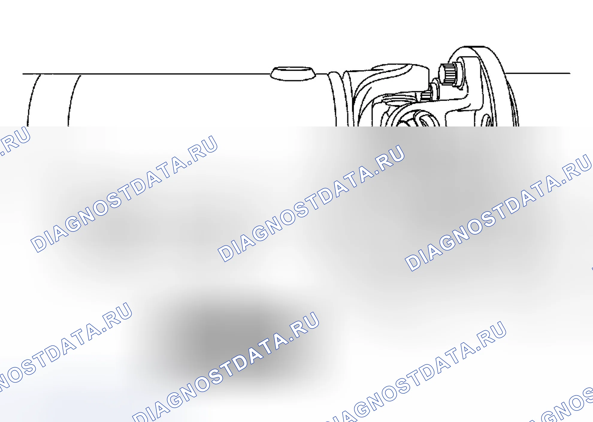 Рис. 902: Измерение угла привода. Ford Pickup F350 Super Duty 
