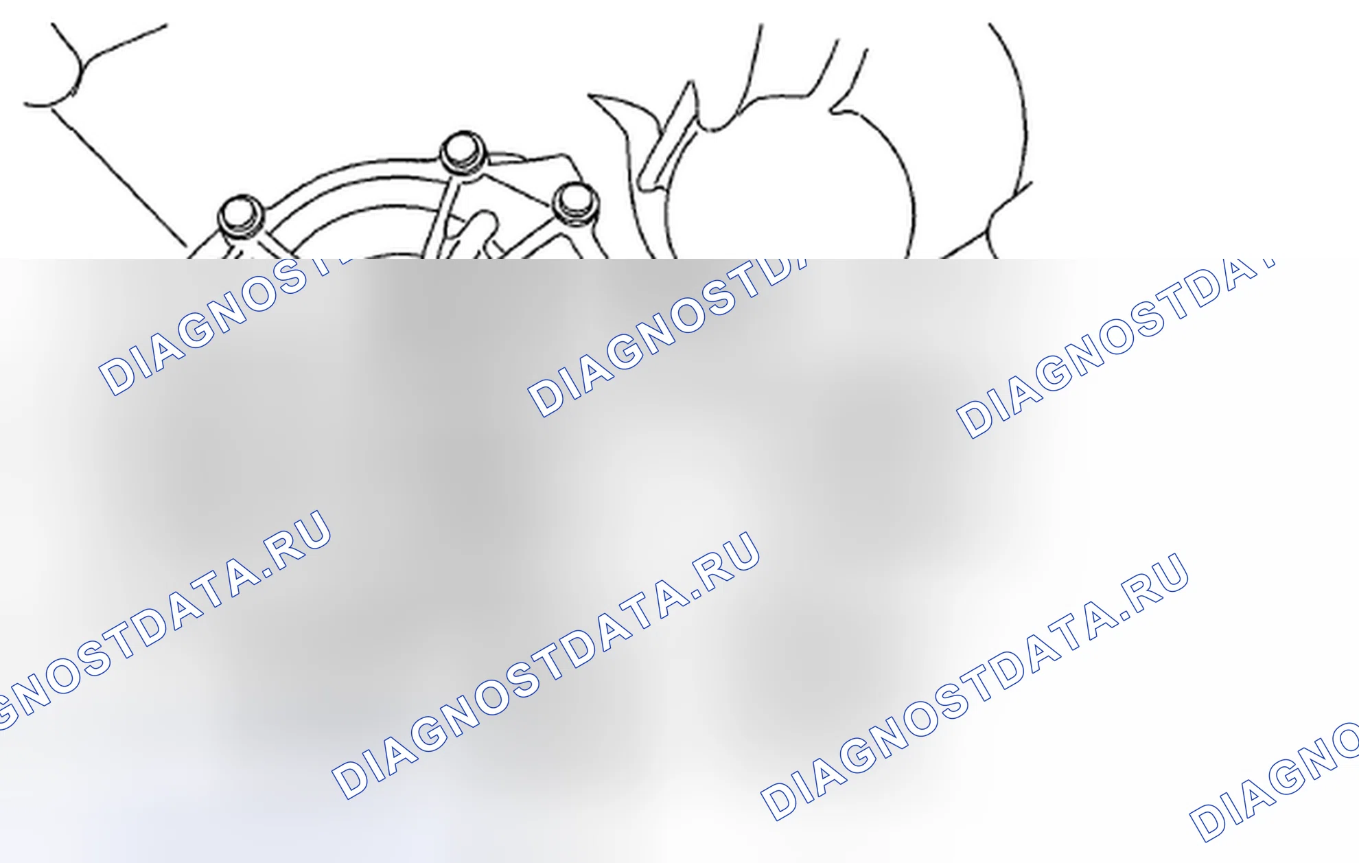Рис. 409: ДЕМОНТАЖ. Subaru Outback BR