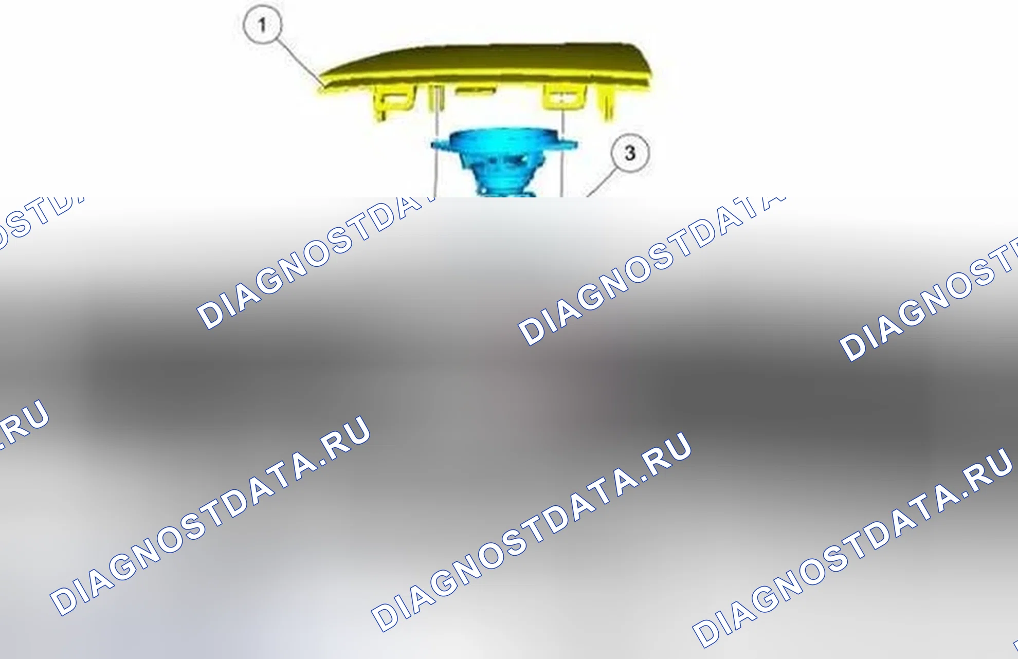 Рис. 83: Разнесенный вид. Ford Explorer V