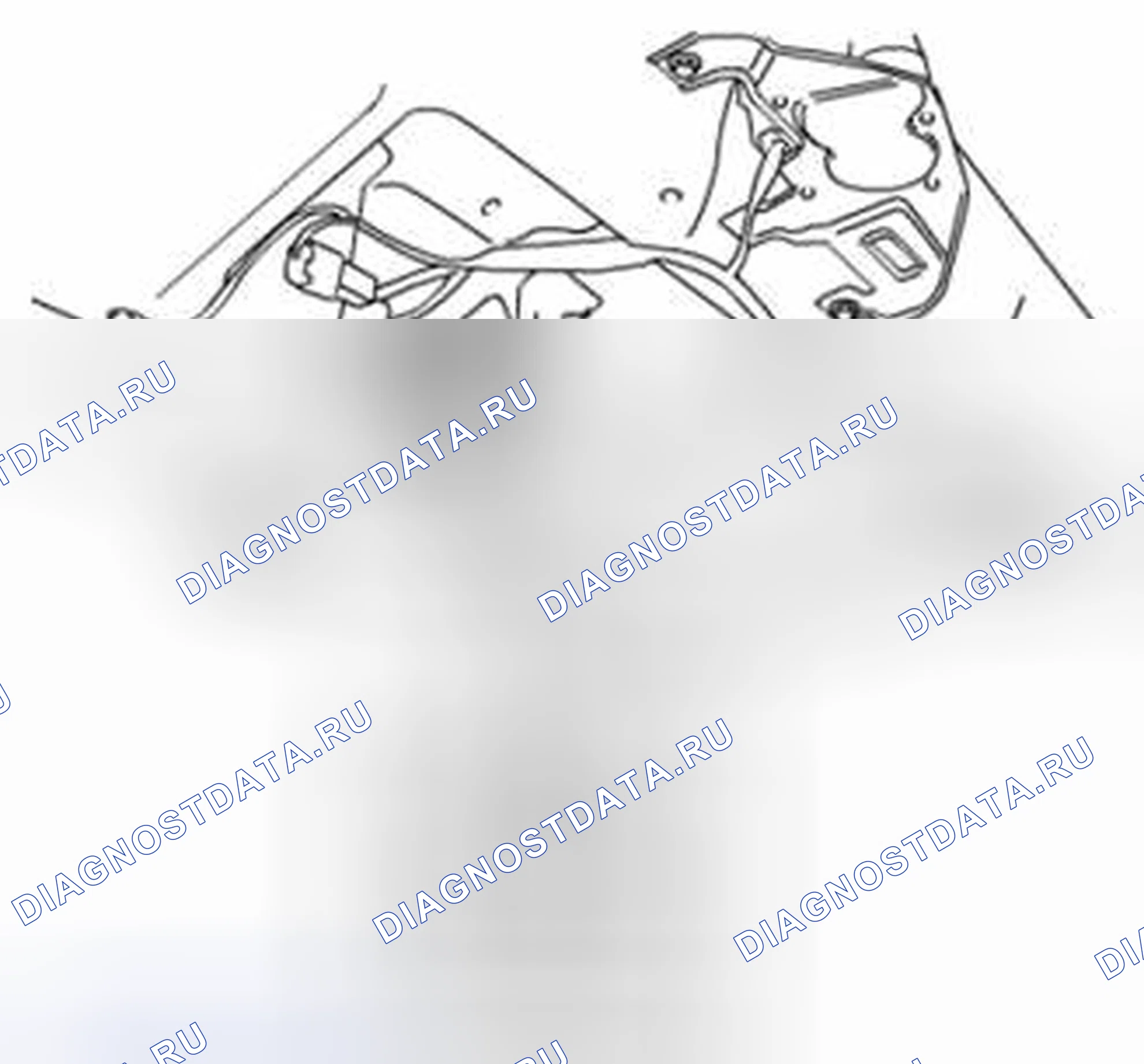 Рис. 14: Проверка переключателя задней двери (хэтчбек). Suzuki SX4 I рестайлинг