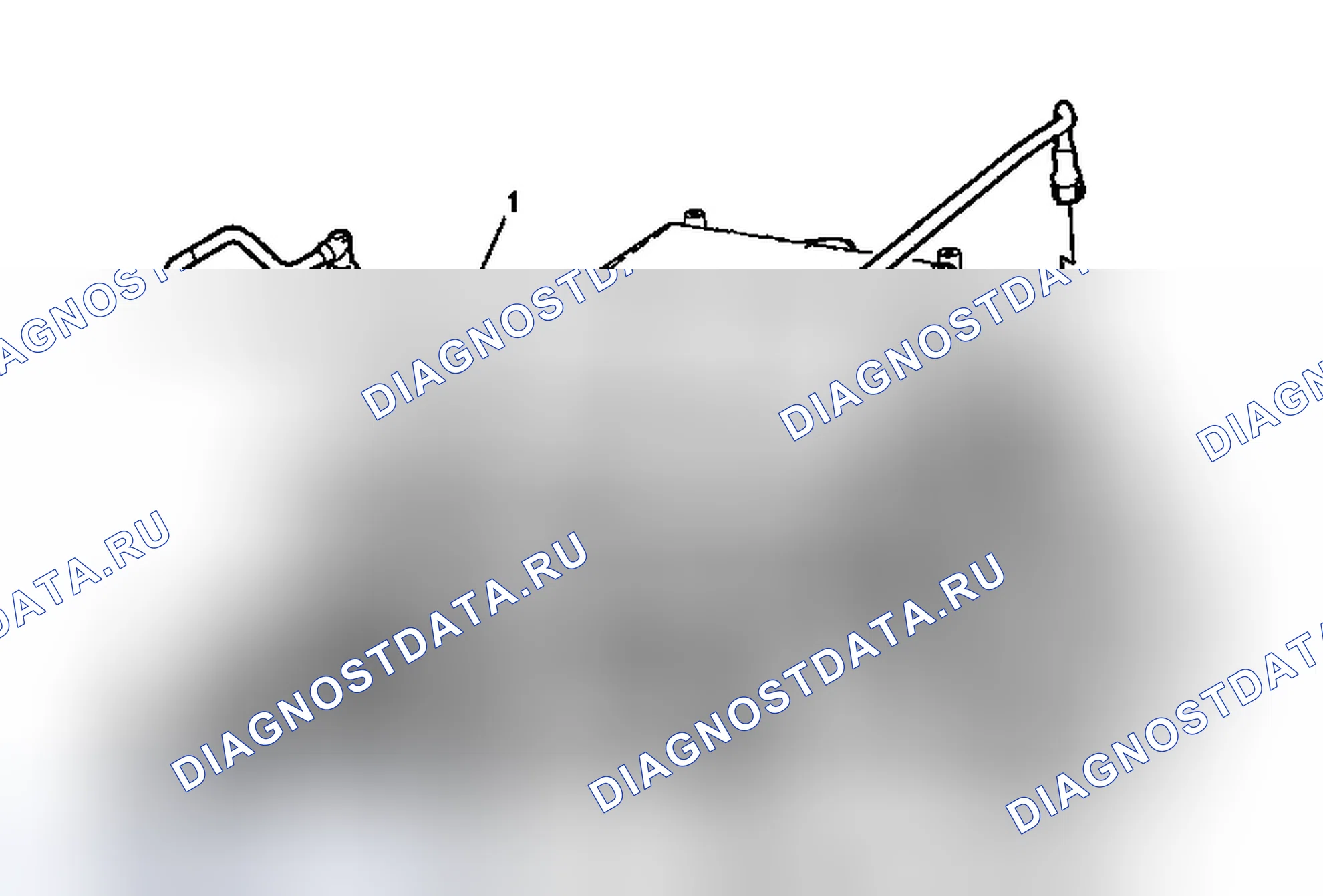 Рис. 17: Принудительная замена вентиляционного шланга / трубы / трубки картера. Cadillac CTS II