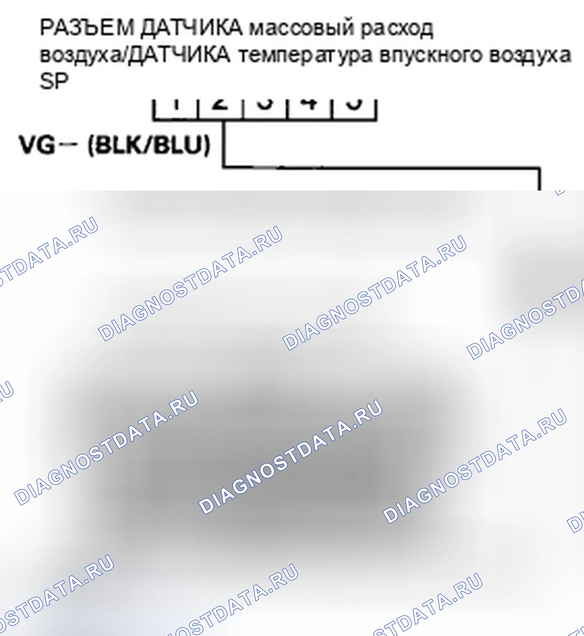 Рис. 458: P0103 расшифровка кода ошибки: высокое напряжение цепи датчика массовый расход воздуха. Honda CR-V III рестайлинг