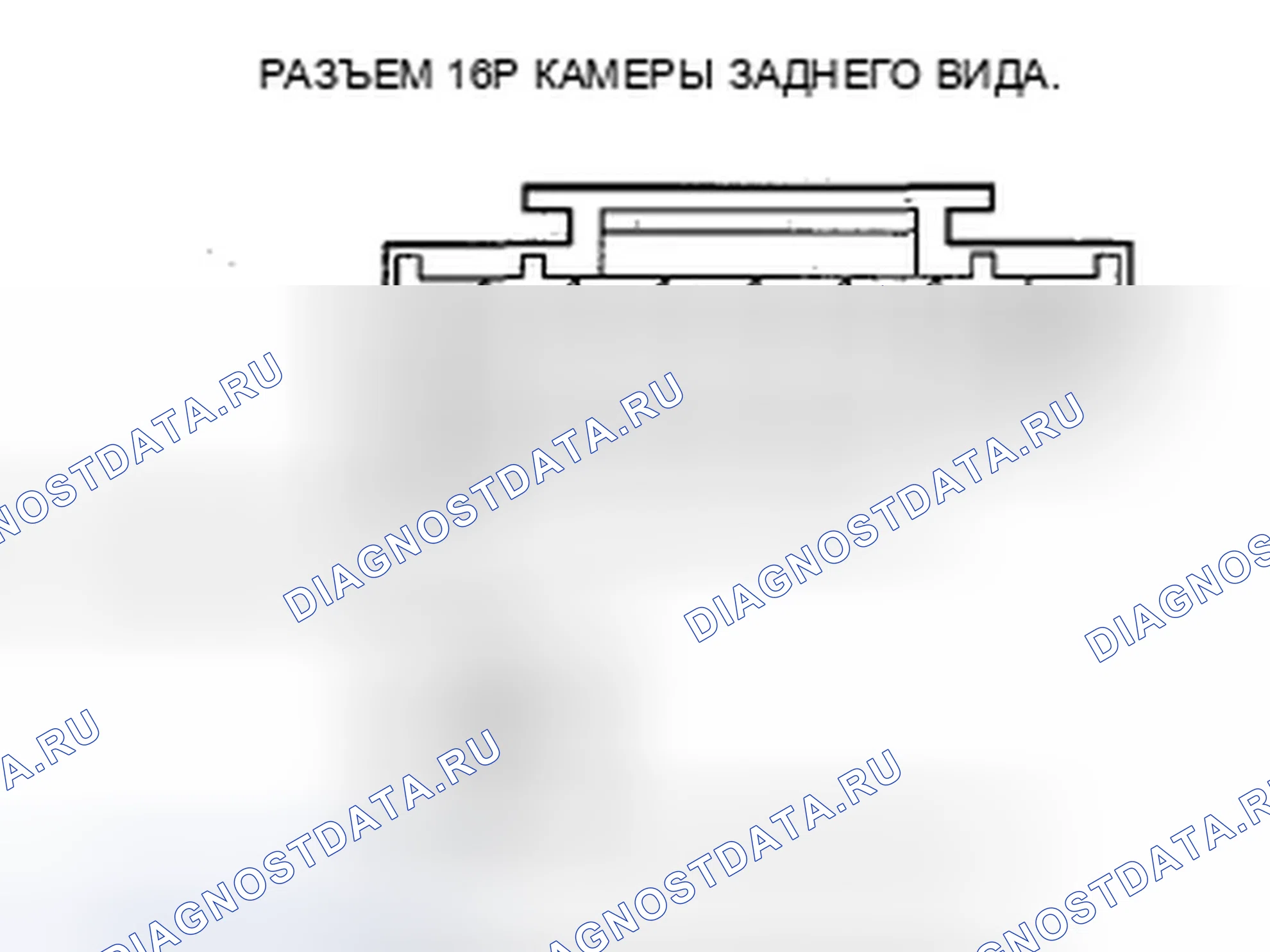 Рис. 515: Изображение с камеры заднего вида не изменяется. Acura ZDX I
