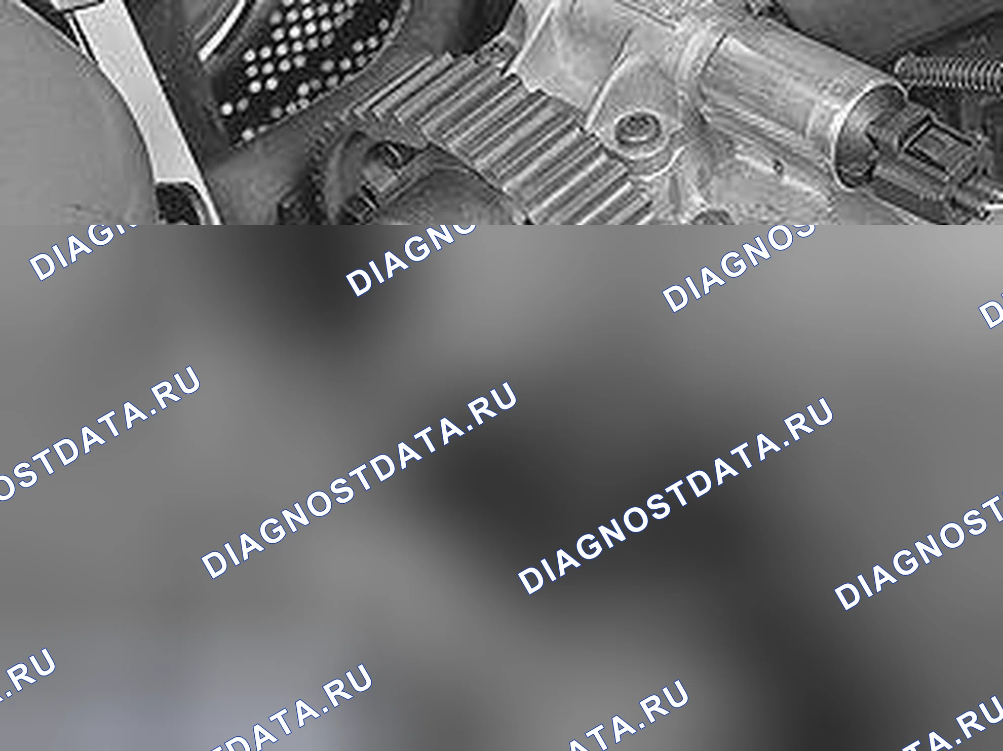 Рис. 275: Снять шкив шестерни ГРМ. Volvo V70 II рестайлинг