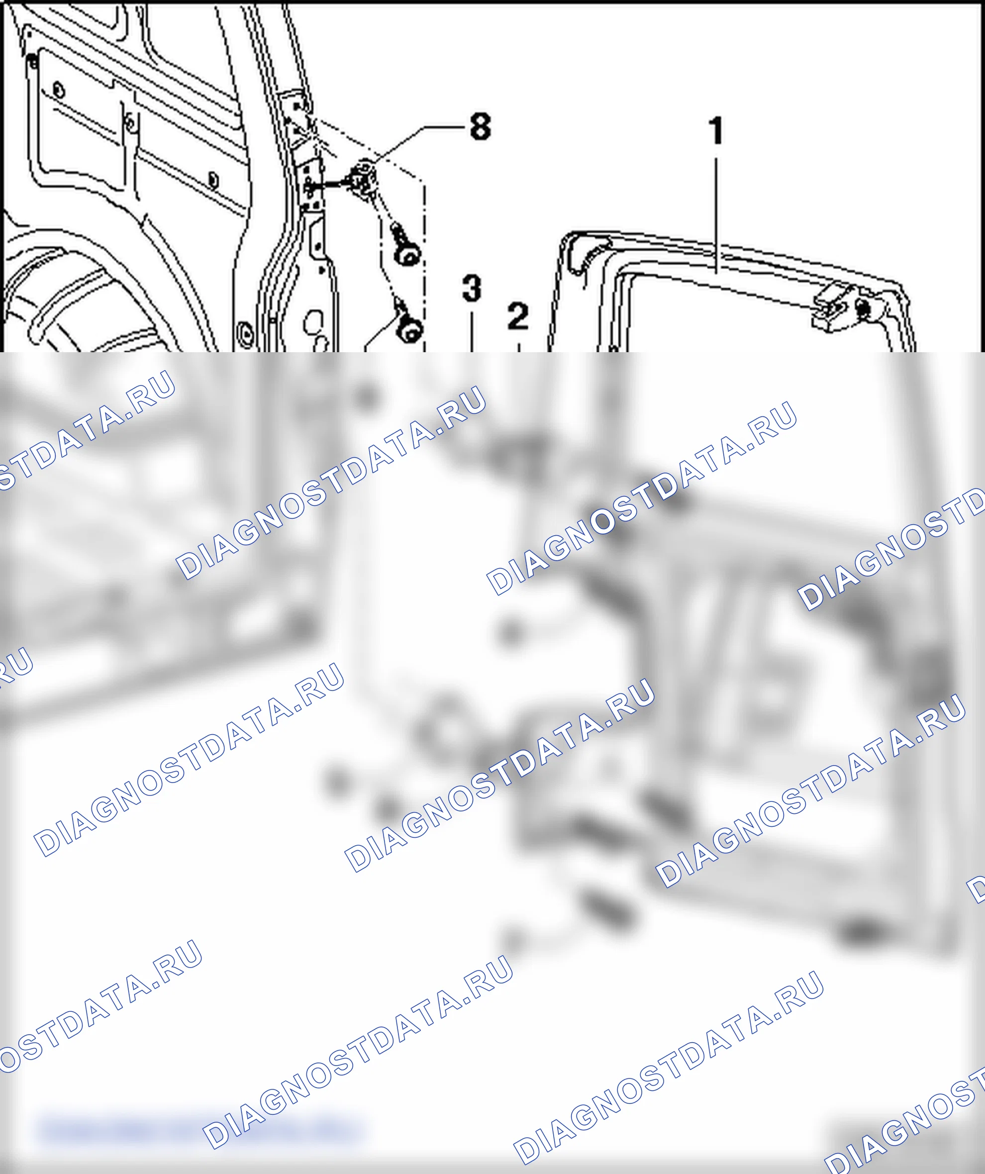 Задние распашные двери. Volkswagen Transporter T5
