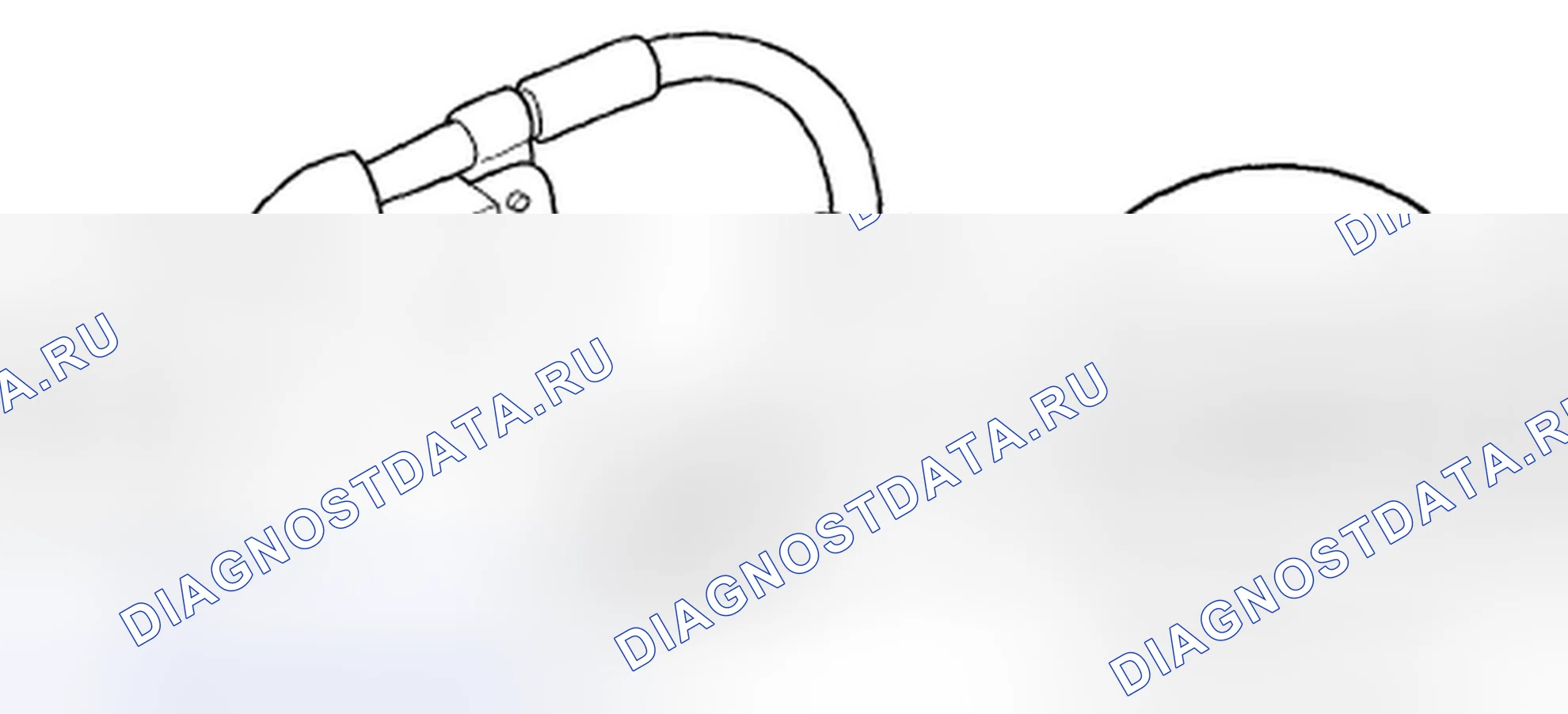 Рис. 127: Разъем микрофона активного контроля шума для входов и выходов (спереди) (модель ' 05). Honda Accord VII