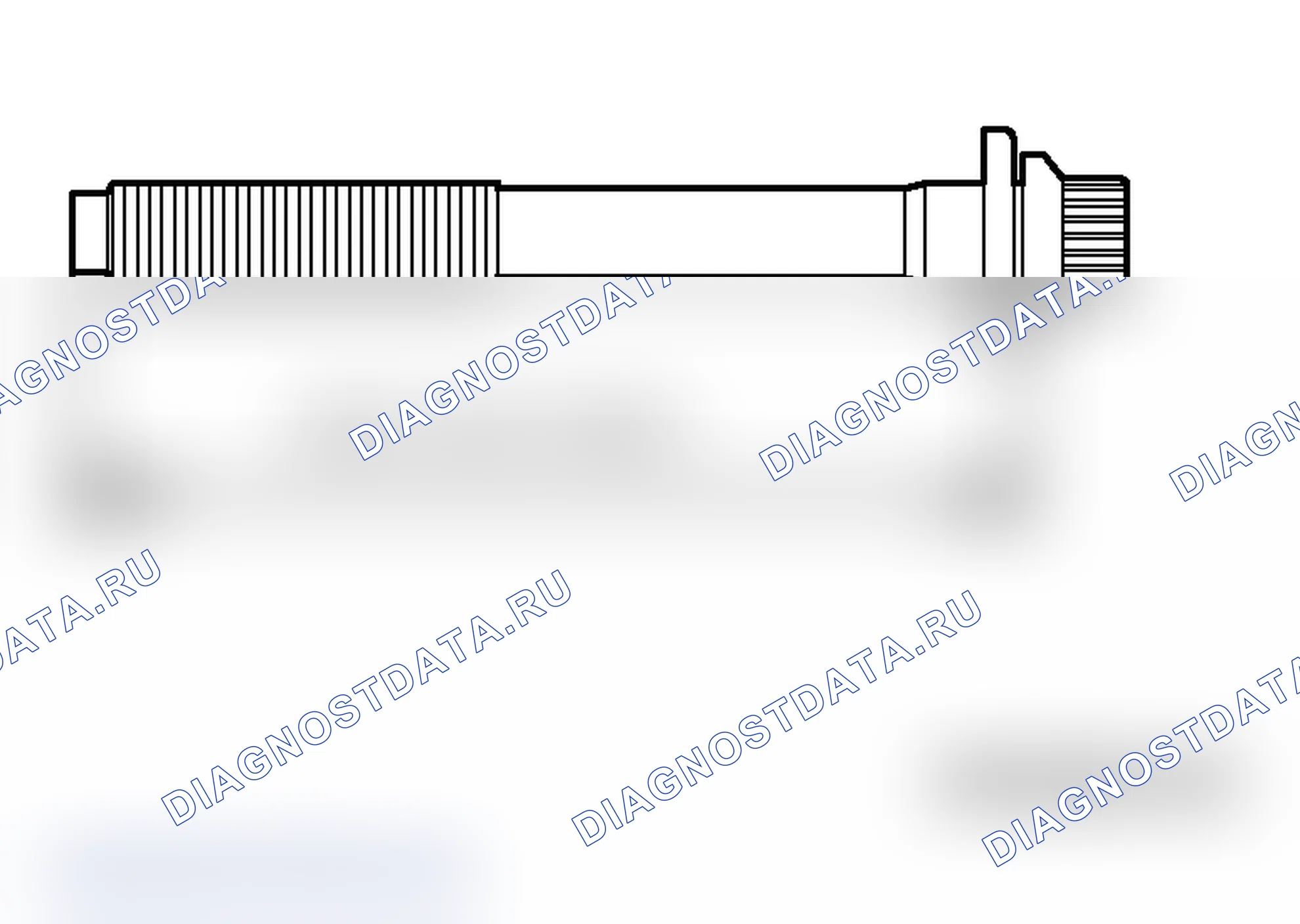 Рис. 827: >> D <<УСТАНОВКА БОЛТА ГОЛОВКИ ЦИЛИНДРА. Mitsubishi Lancer Evolution IX