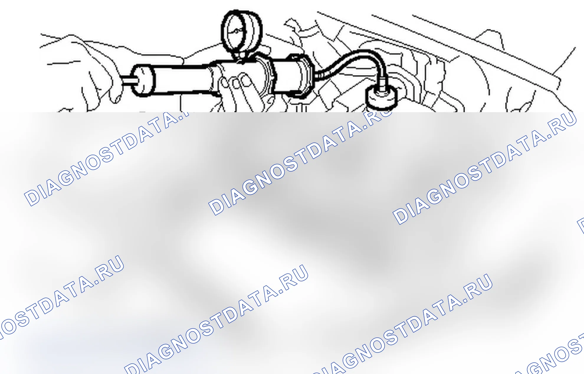 Рис. 1: ОСМОТР ТРАНСПОРТНОГО СРЕДСТВА. Toyota Prius V I