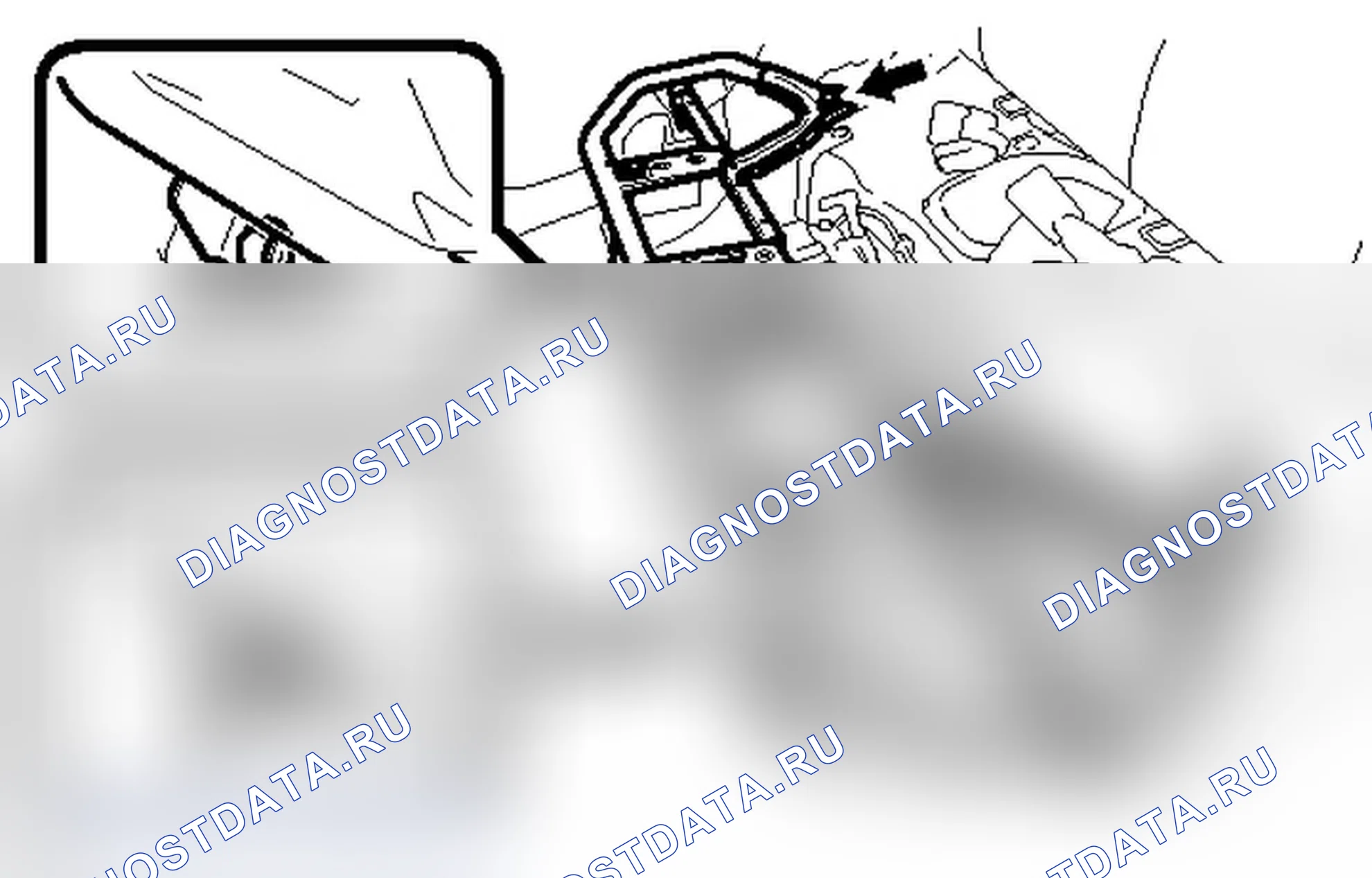 Рис. 47: ДЕМОНТАЖ. Toyota Prius C I