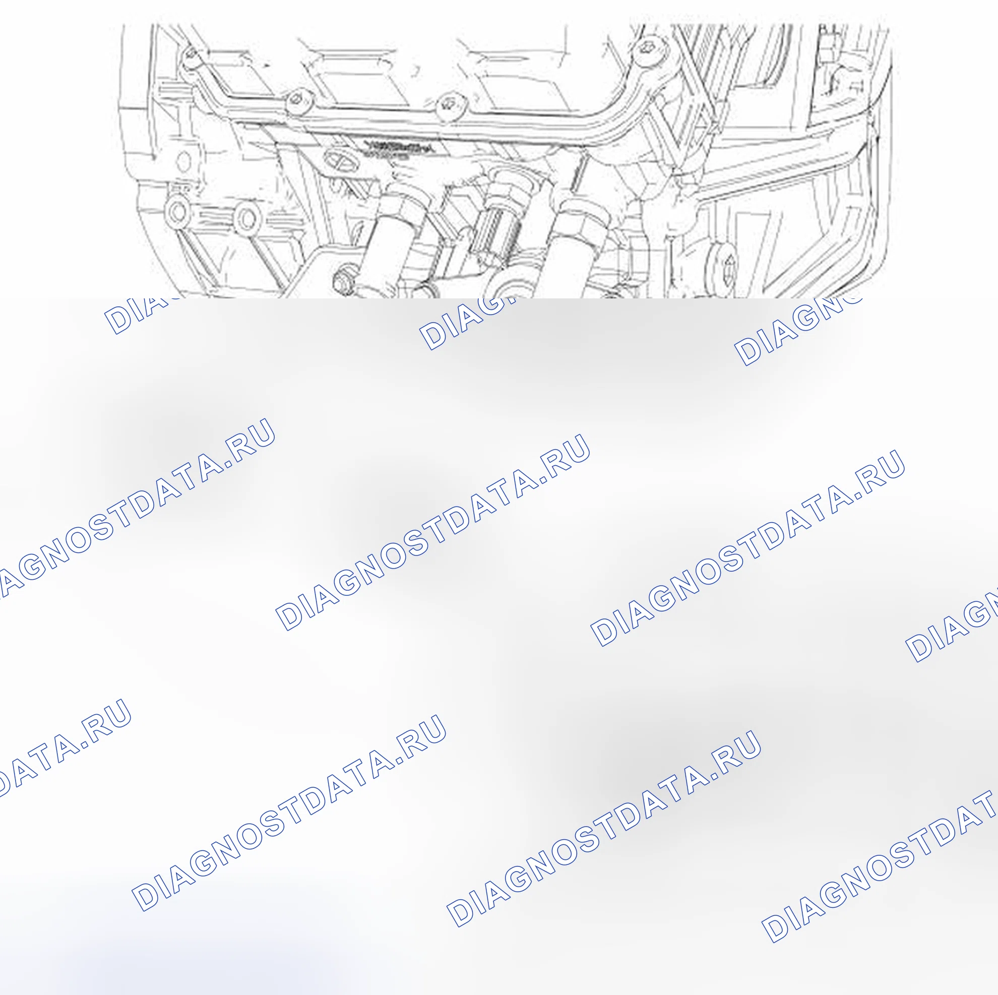 Рис. 232: Трос рычага селектора. Hyundai Lafesta I