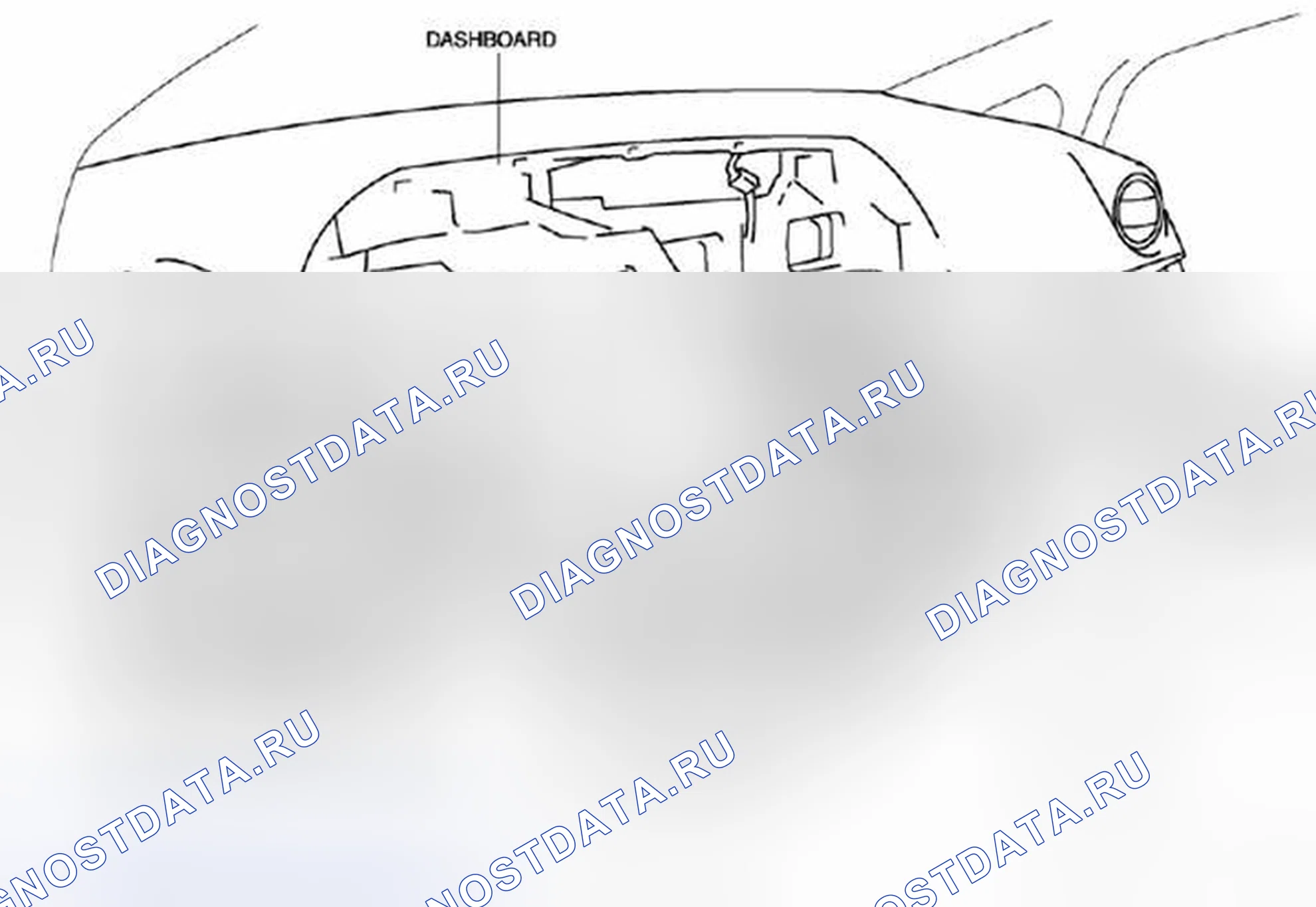 Рис. 4: СНЯТИЕ / УСТАНОВКА ПРИБОРНОЙ ПАНЕЛИ. Honda Civic IX рестайлинг
