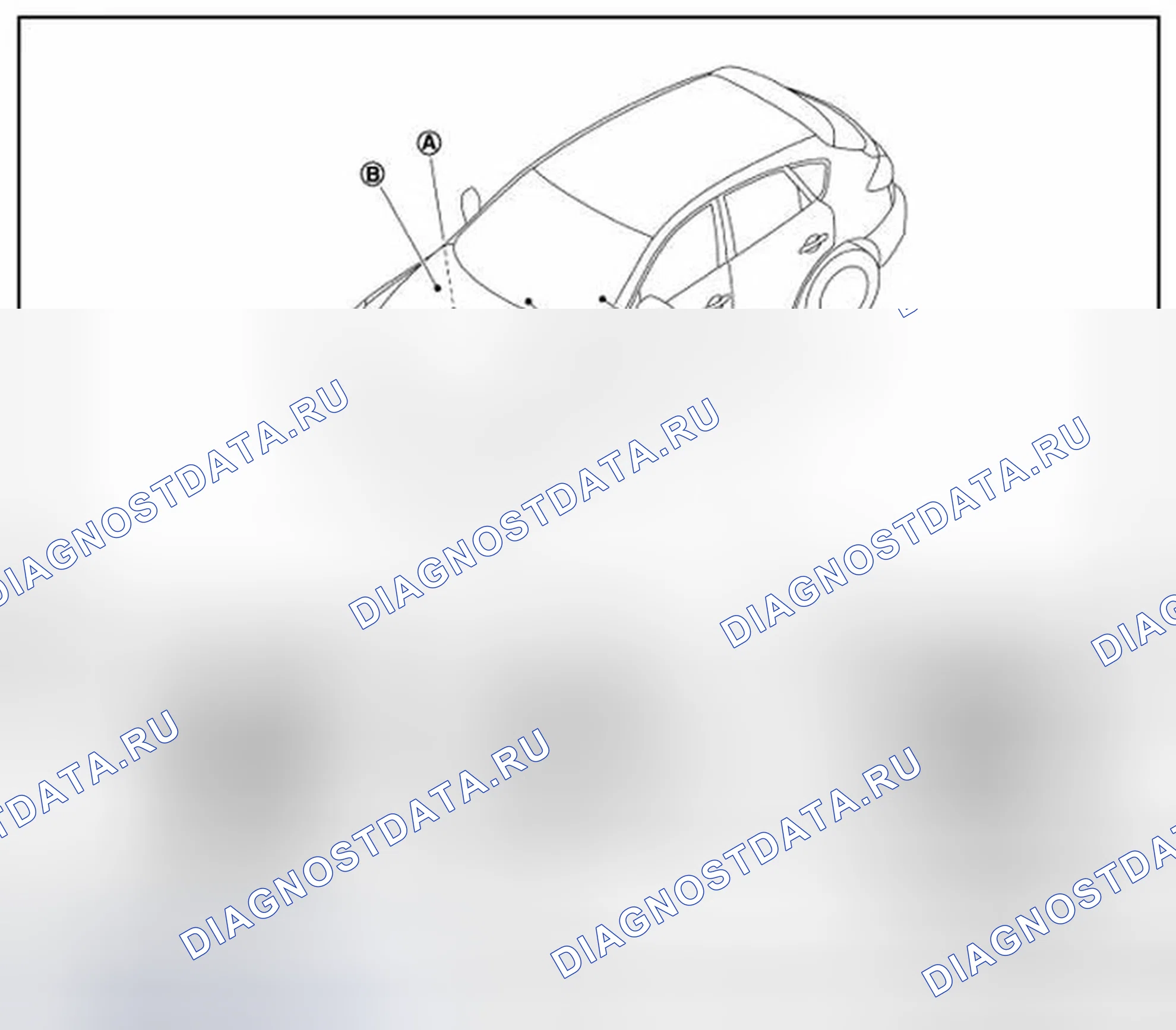 Рис. 80: Расположение компонентов. Infiniti QX50 I