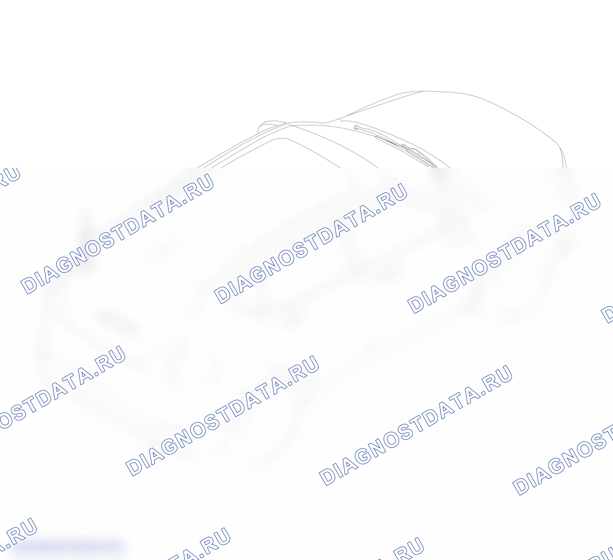 Схема расположения стекла двери багажника — Haval H4. Haval H4 I