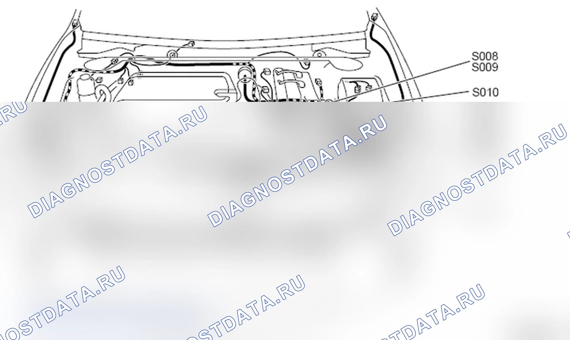Рис. 112: МОТОРНЫЙ ОТСЕК - ТУРБО. Mitsubishi Lancer Ralliart X рестайлинг