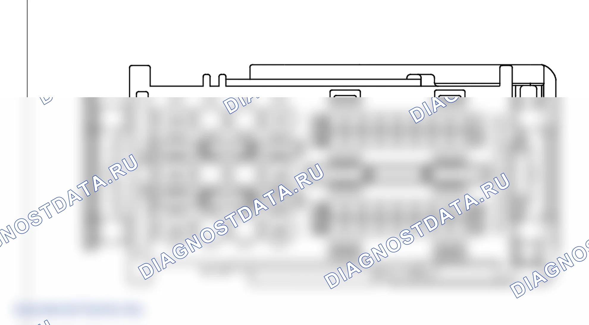 Распиновка разъёма E141-X07(G) — внешний вид и назначение контактов. Tank 300 I