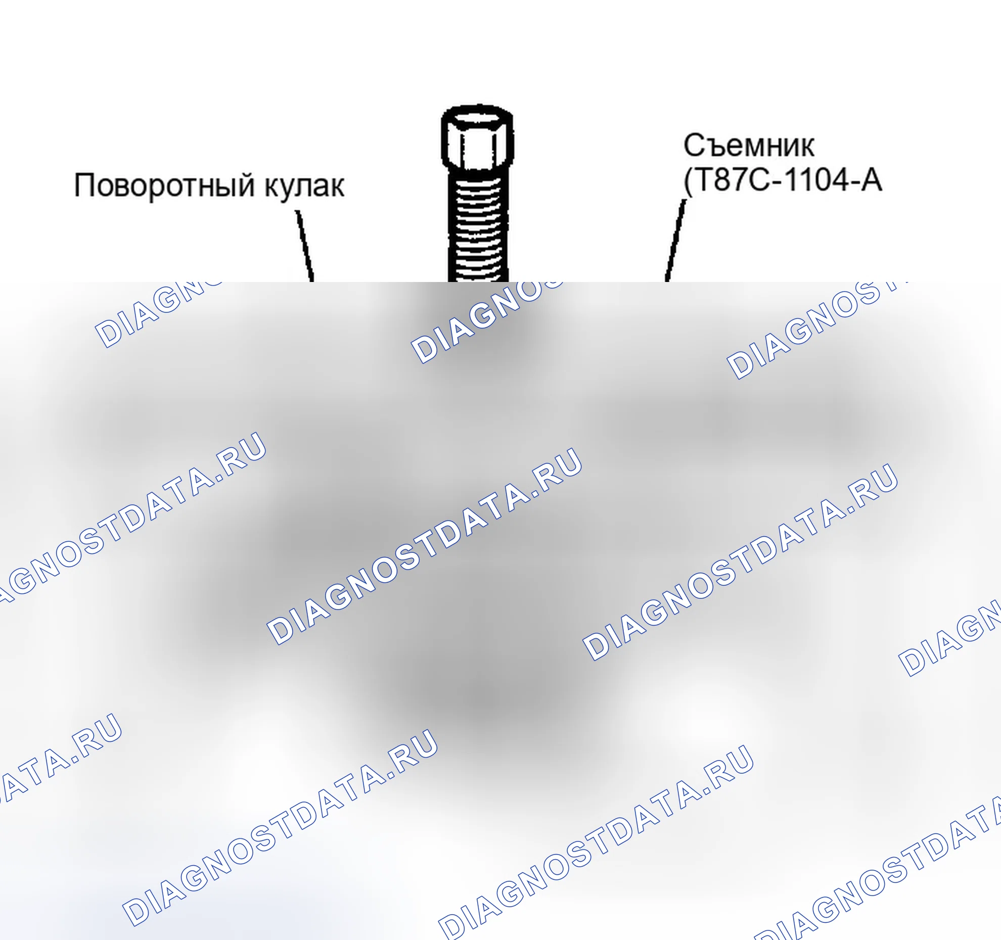 Рис. 6: ДЕМОНТАЖ. Ford Probe I