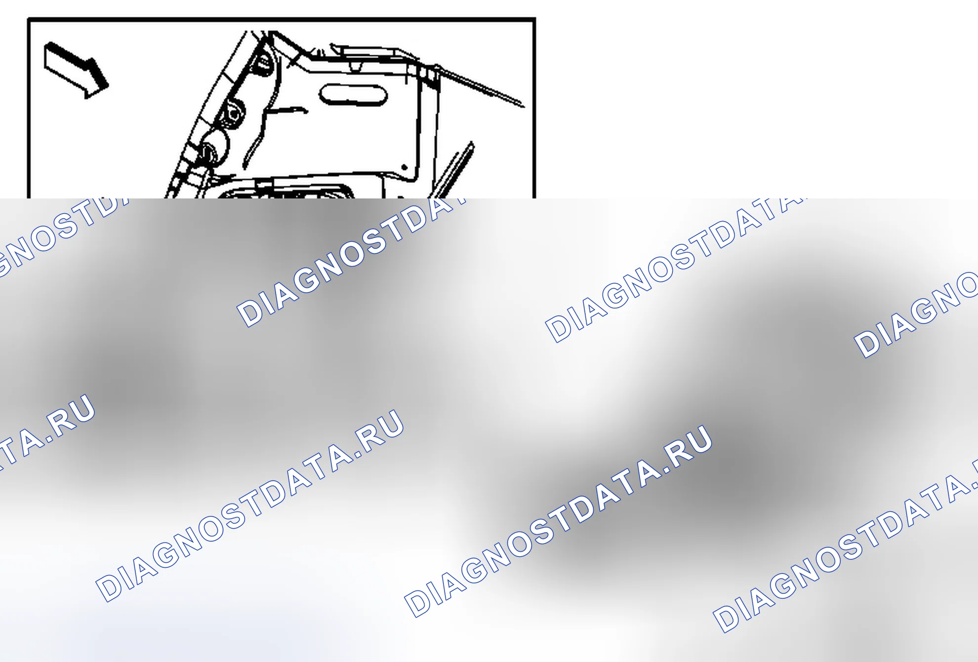 Рис. 16: Замена цифрового радиоприемника. Chevrolet Captiva I рестайлинг