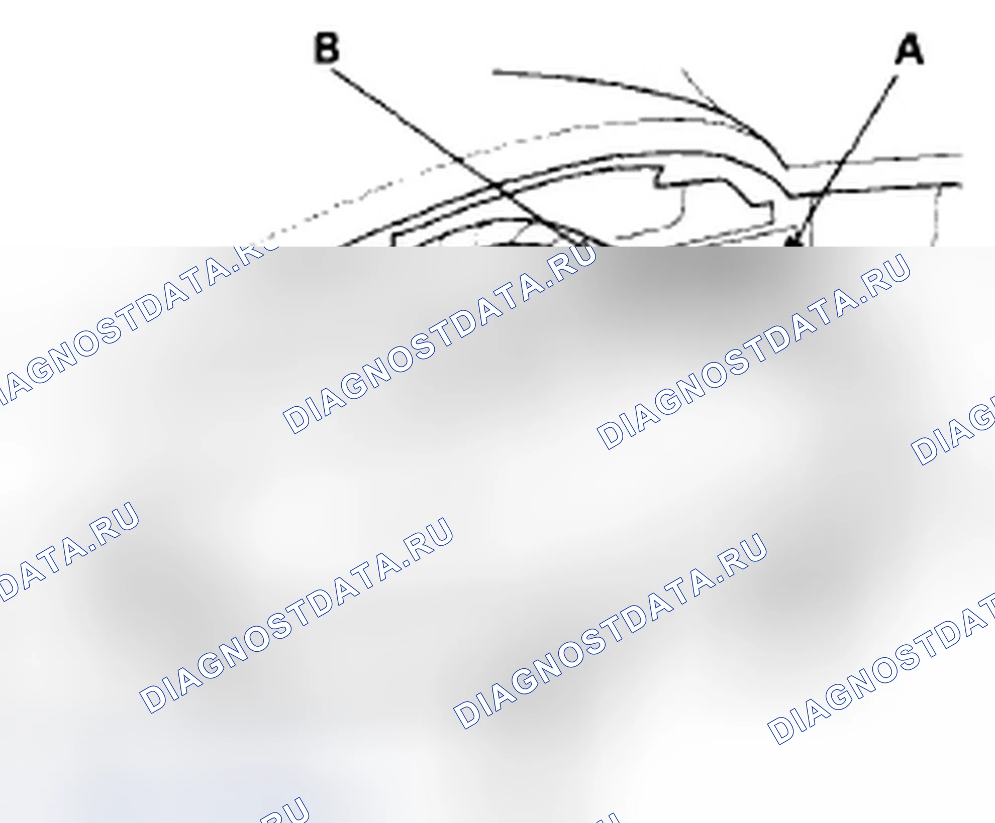 Рис. 247: Индикатор SRS не загорается (' 00-03 модели). Honda S2000 I
