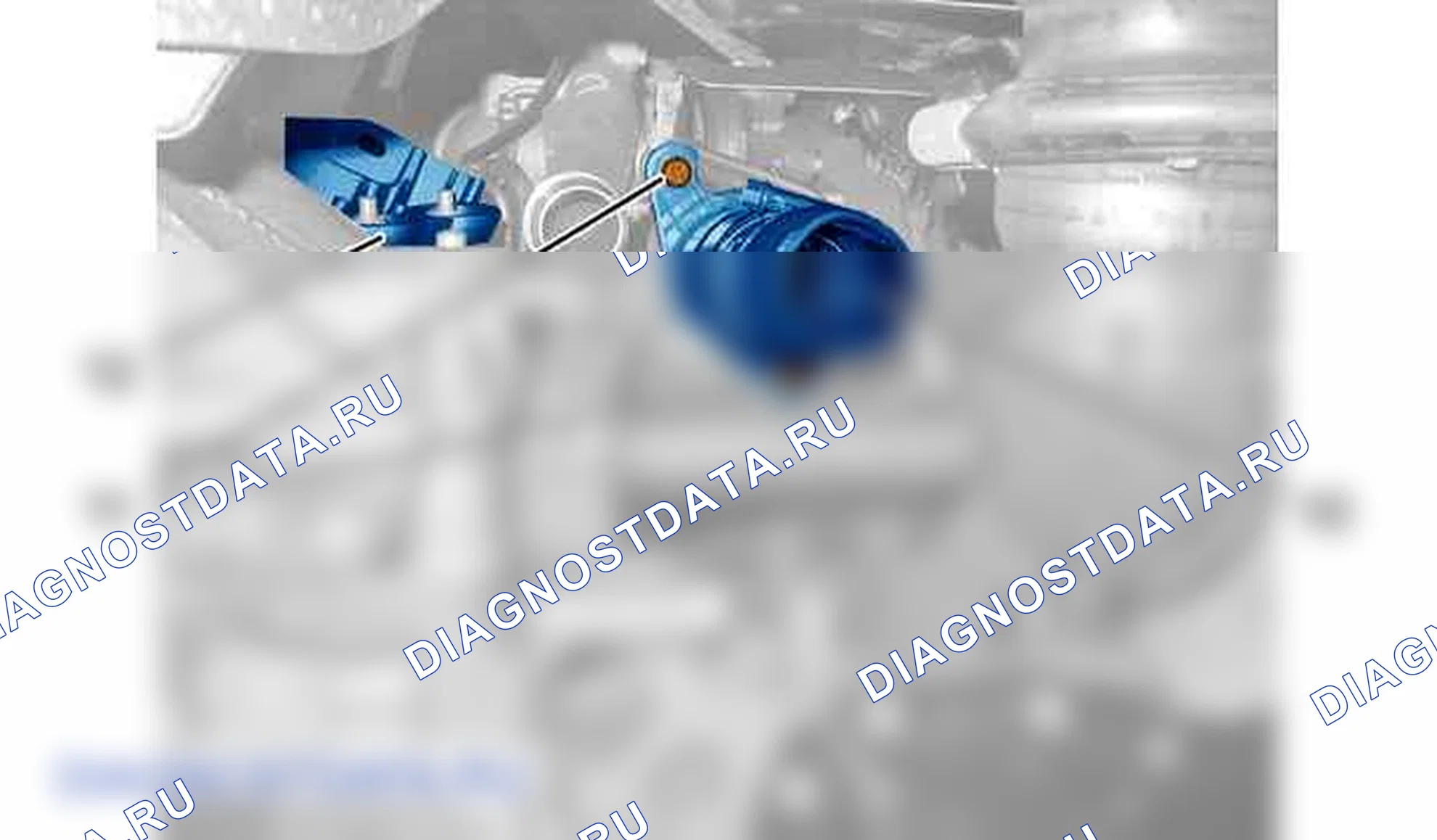 Снятие - Установка: пневмопривод регулятора давления турбонаддува — b1hg0nvd. Peugeot 607 I рестайлинг