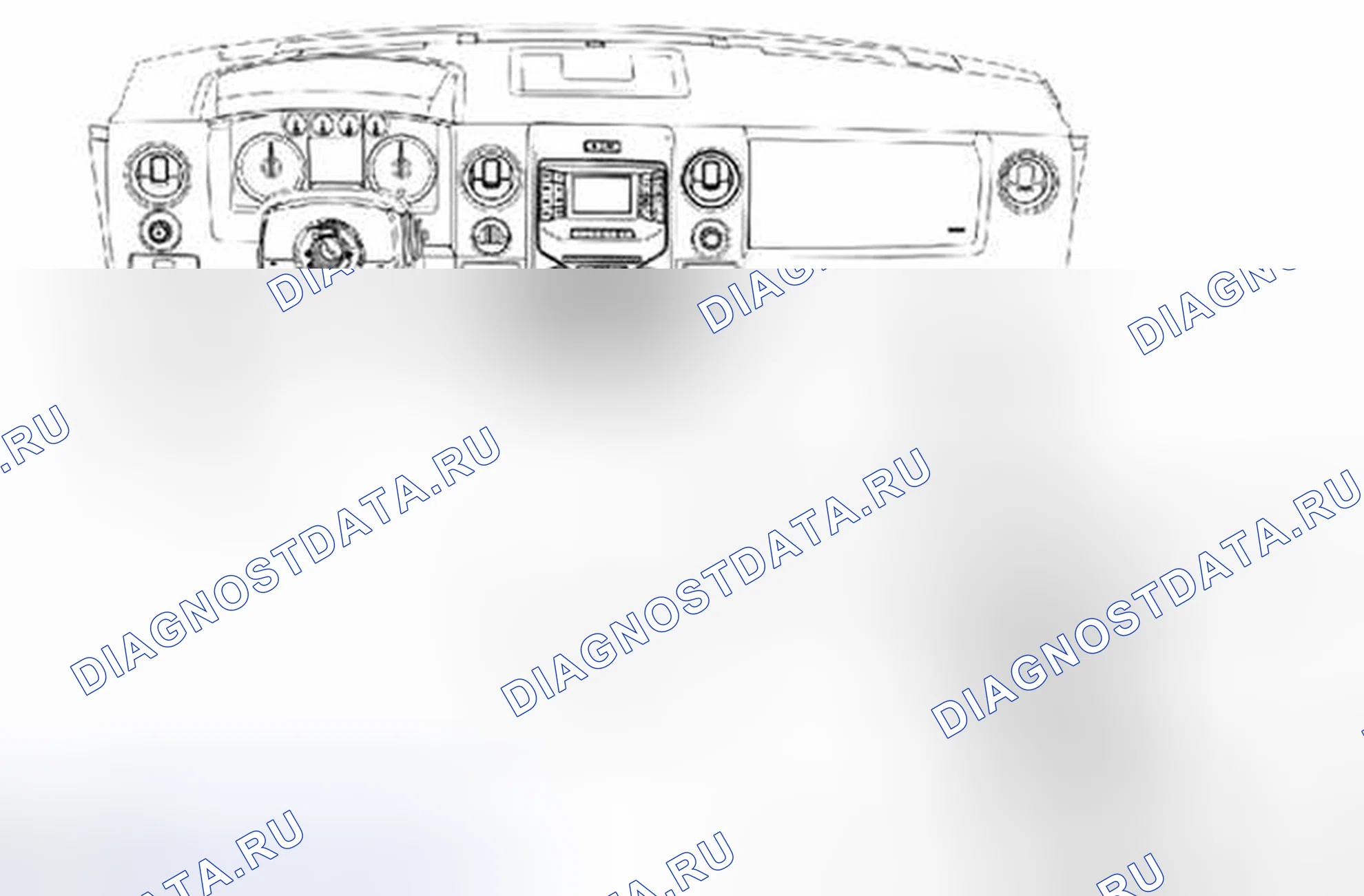 Рис. 50: Электрические разъемы приборной панели. Ford F-150 XII