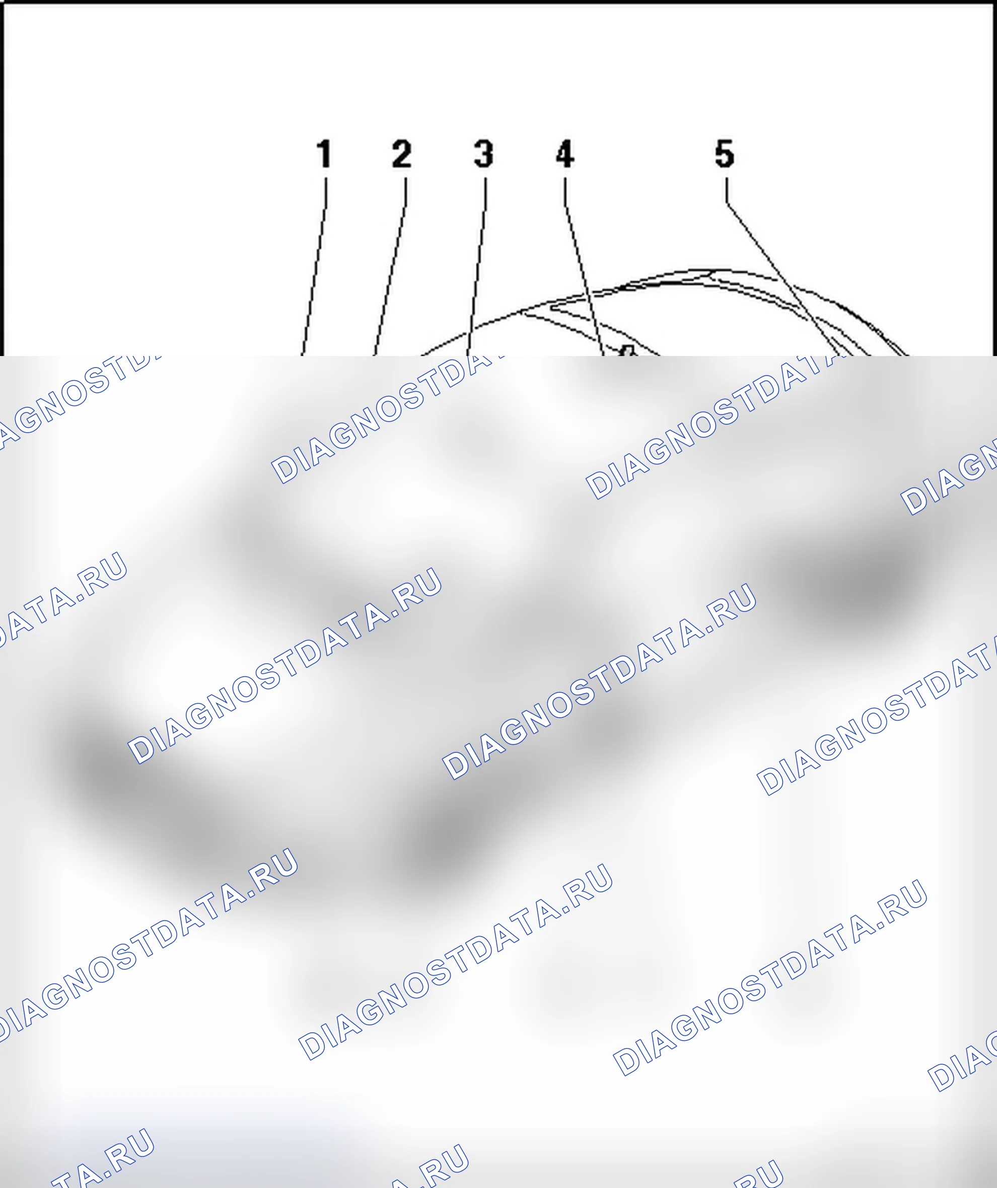 Рис. 37: РАСПОЛОЖЕНИЕ КОМПОНЕНТОВ КУПЕ, ОБЩИЙ ОБЗОР. Audi TT 8J рестайлинг