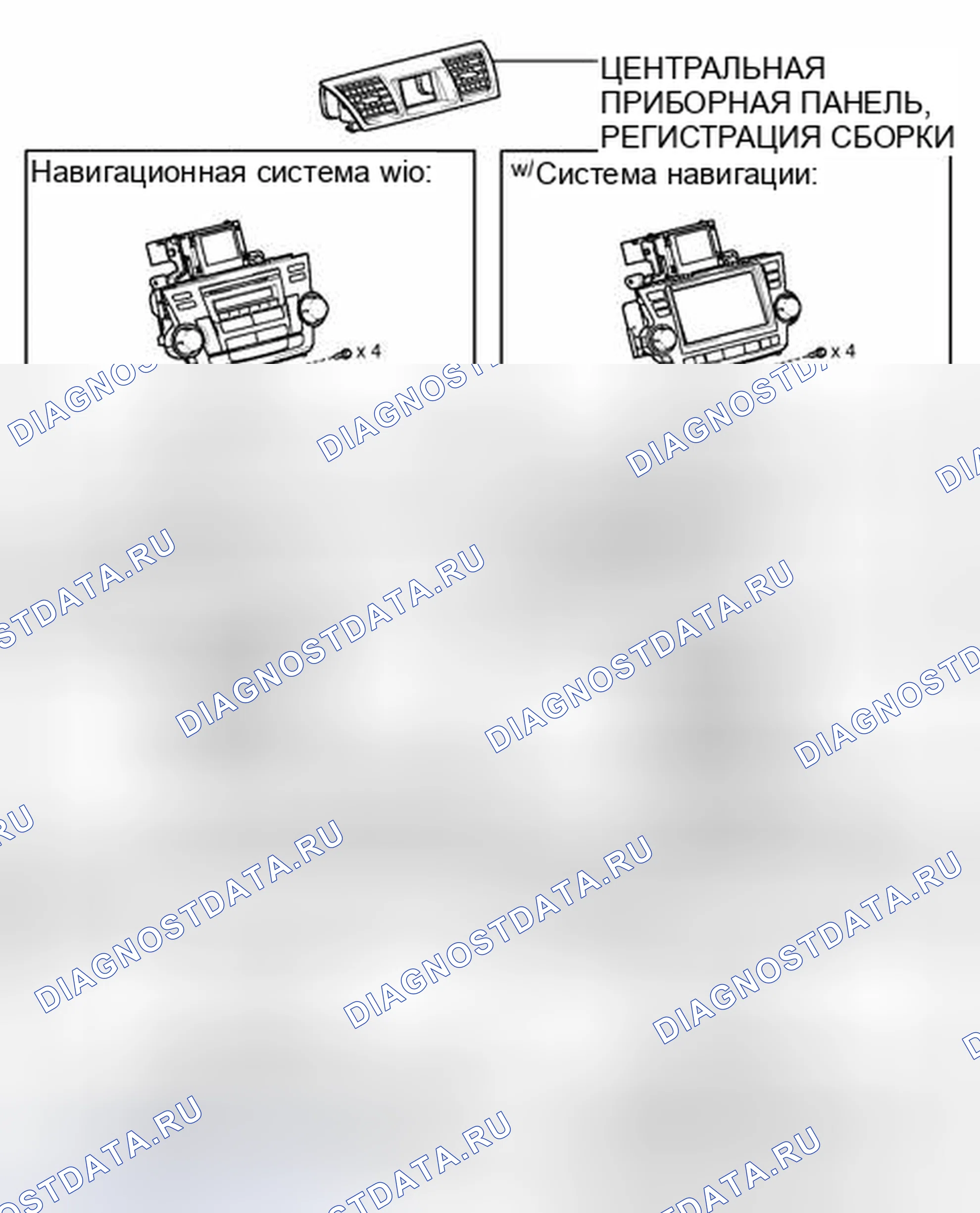 Рис. 663: ИЛЛЮСТРАЦИЯ. Toyota Highlander II рестайлинг