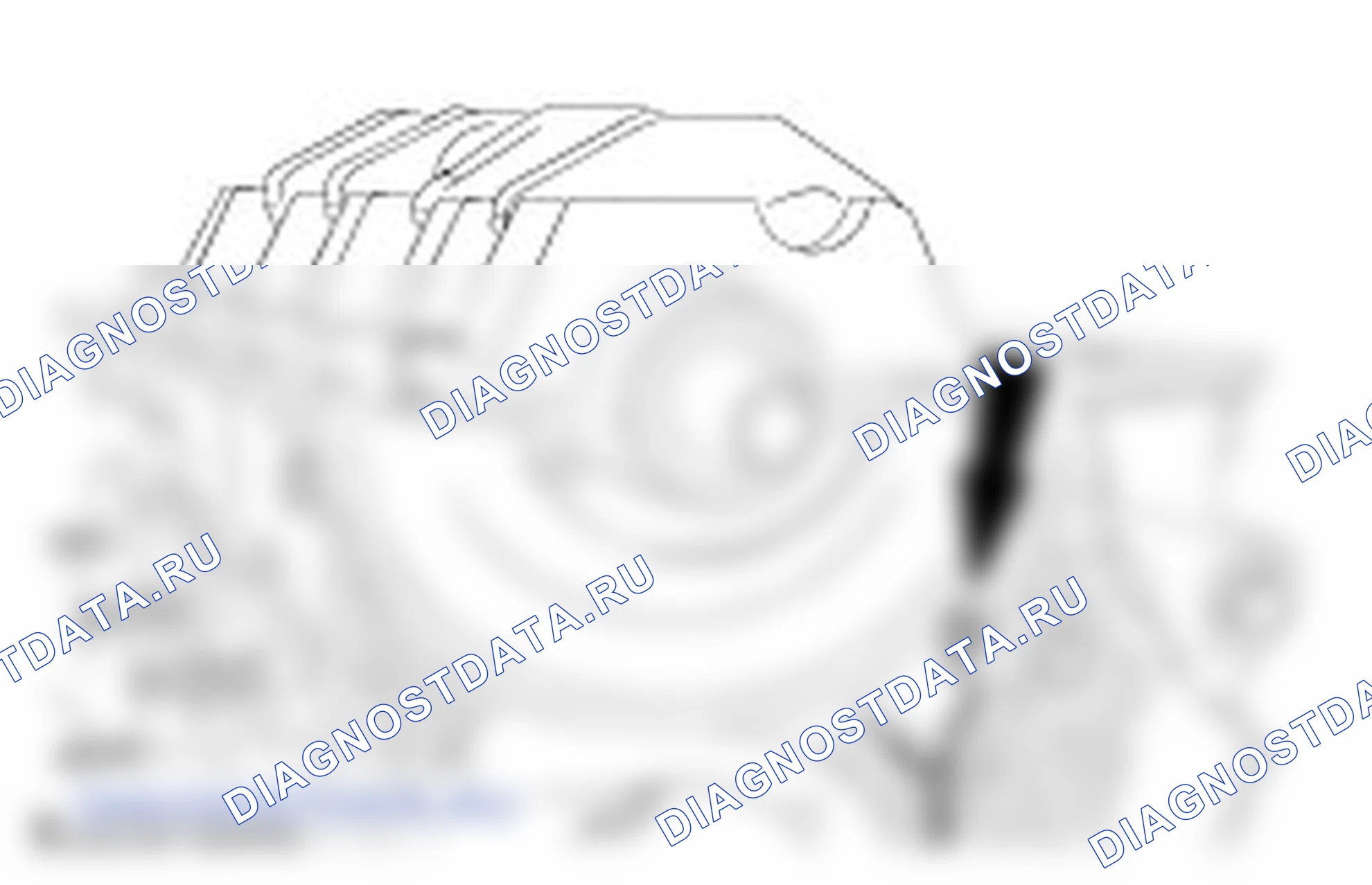 Разборка двигатель. Ford Galaxy I рестайлинг