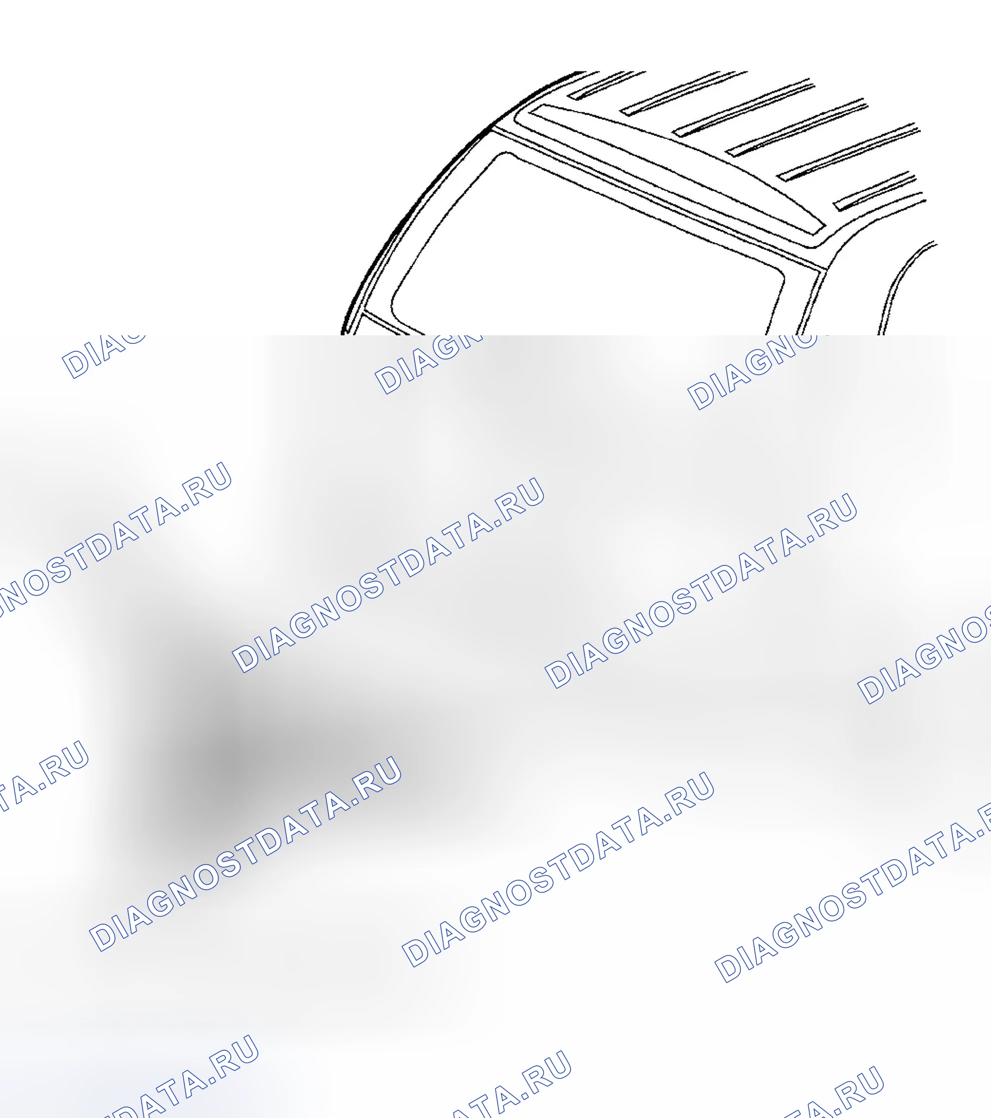 Рис. 5: ДЕМОНТАЖ. Dodge Grand Caravan IV