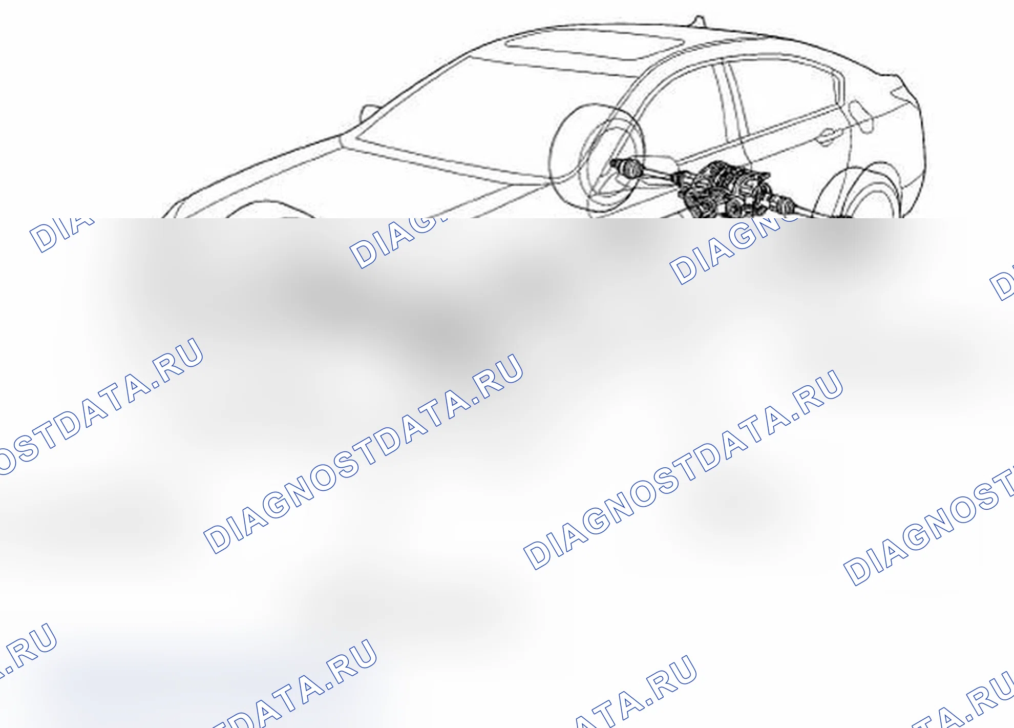 Рис. 2: Индекс расположения компонентов. Acura TL IV