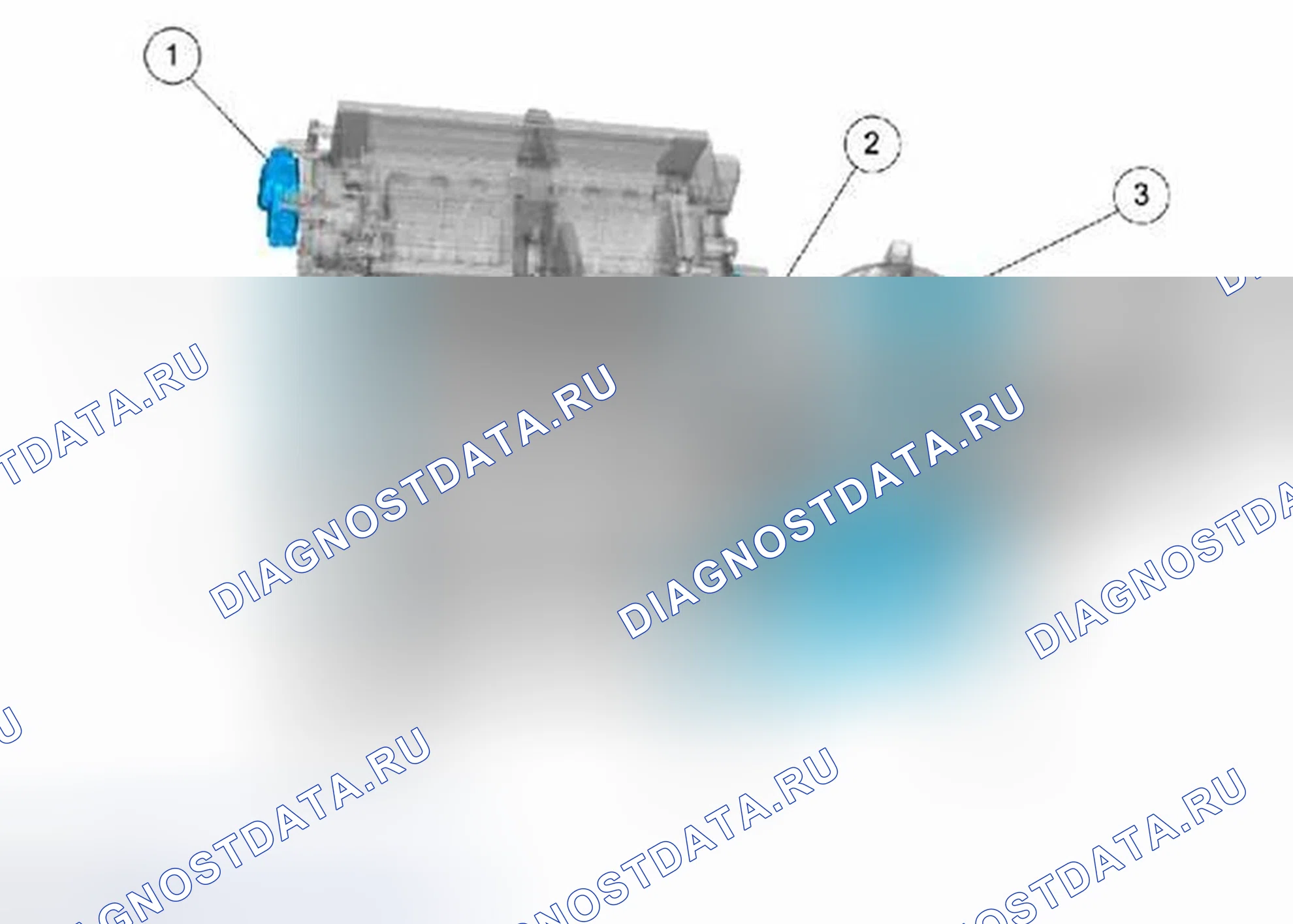 Рис. 1: Расположение компонентов. Ford Explorer V