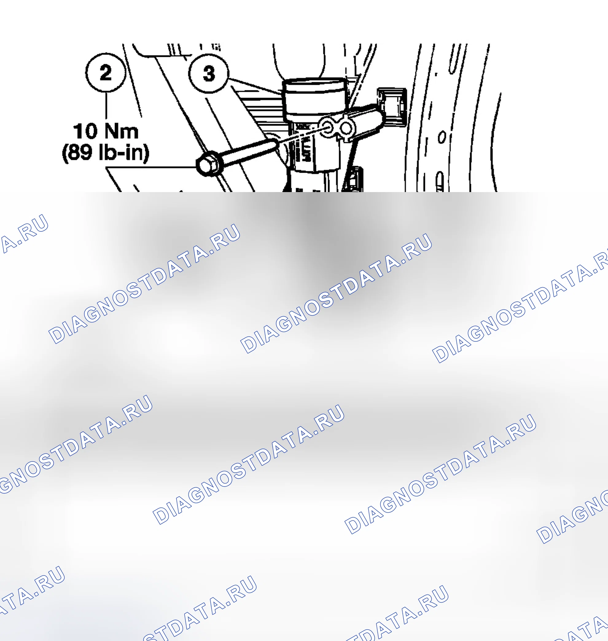 Рис. 114: Инерционный выключатель подачи топлива (IFS). Ford Cab & Chassis F350 Super Duty 