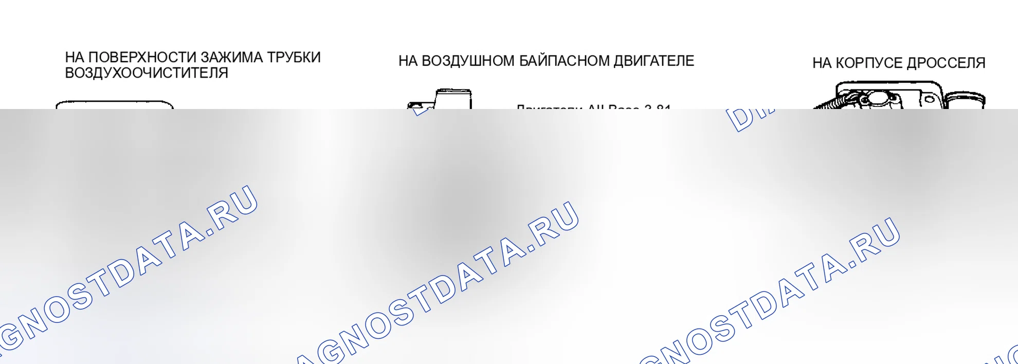 Рис. 1: МЕРЫ ПО РЕГУЛИРОВКЕ ХОЛОСТОГО ХОДА. Hyundai Matrix I рестайлинг 2