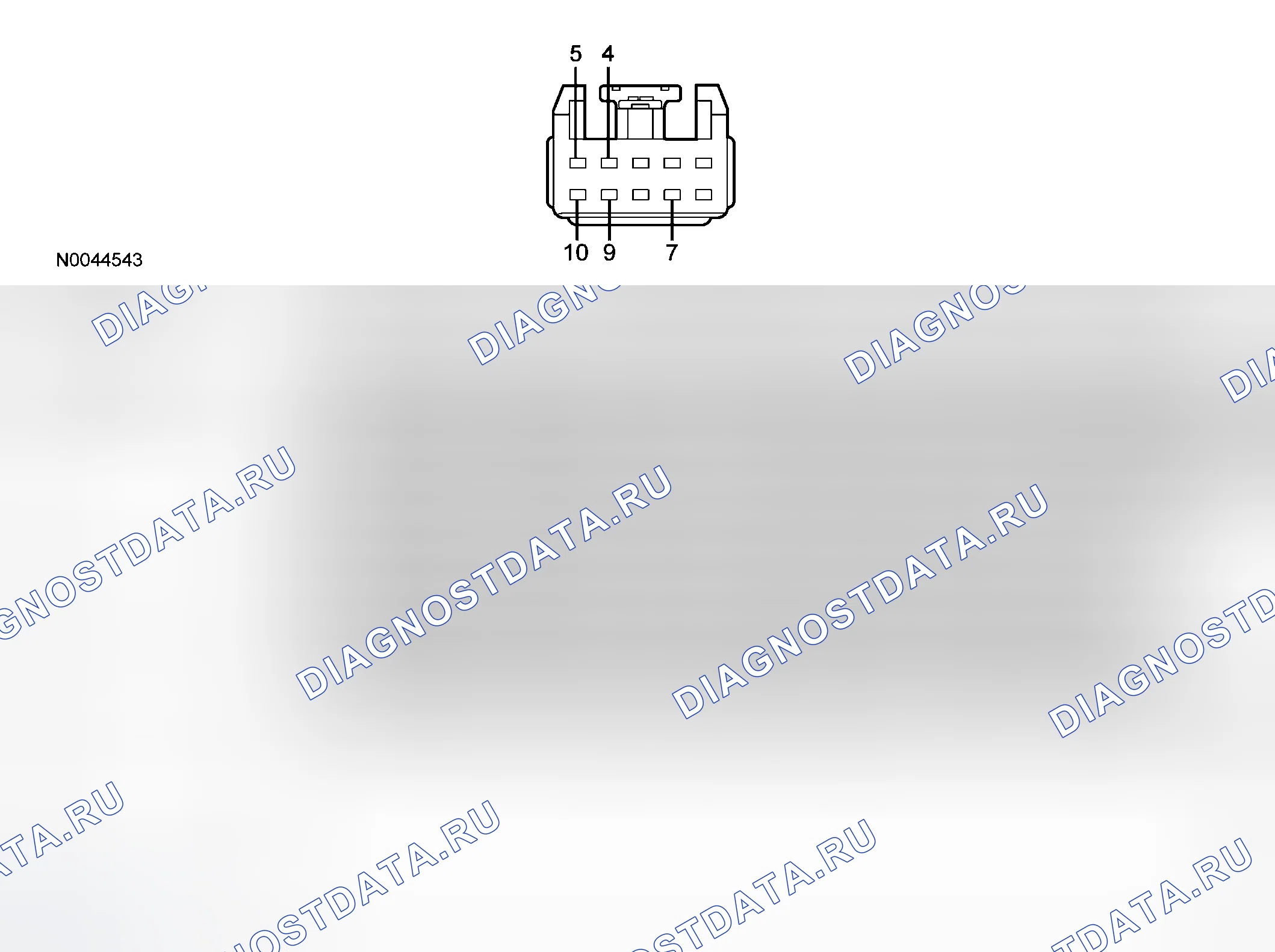 Рис. 9: Ссылка на схему соединителя. Hyundai Mistra II
