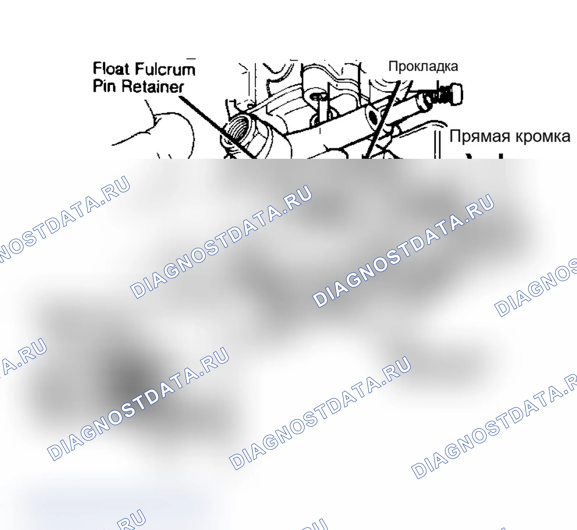 Рис. 328: ПОПЛАВКОВЫЙ УРОВЕНЬ. Dodge Grand Caravan I