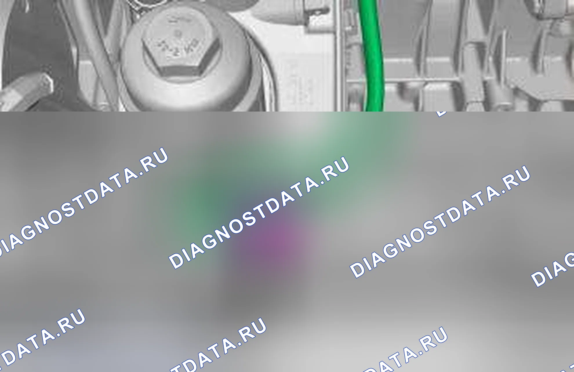Рис. 458: ДЕМОНТАЖ. Volvo V70 III