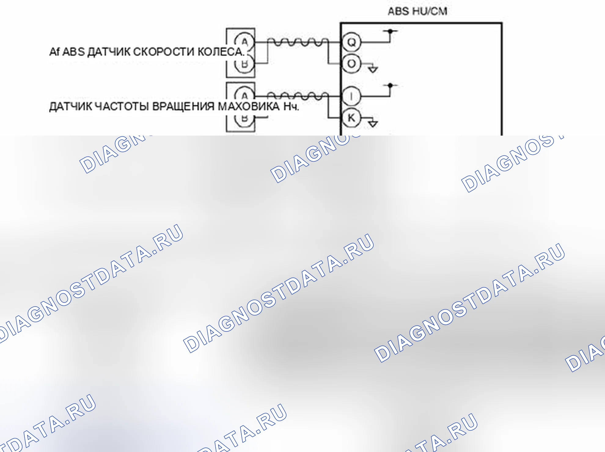 Рис. 8: расшифровка кода ошибки C0031:01 / C0034:01 / C0037:01 / C003A:01 [ABS]. Mazda 3 BL рестайлинг